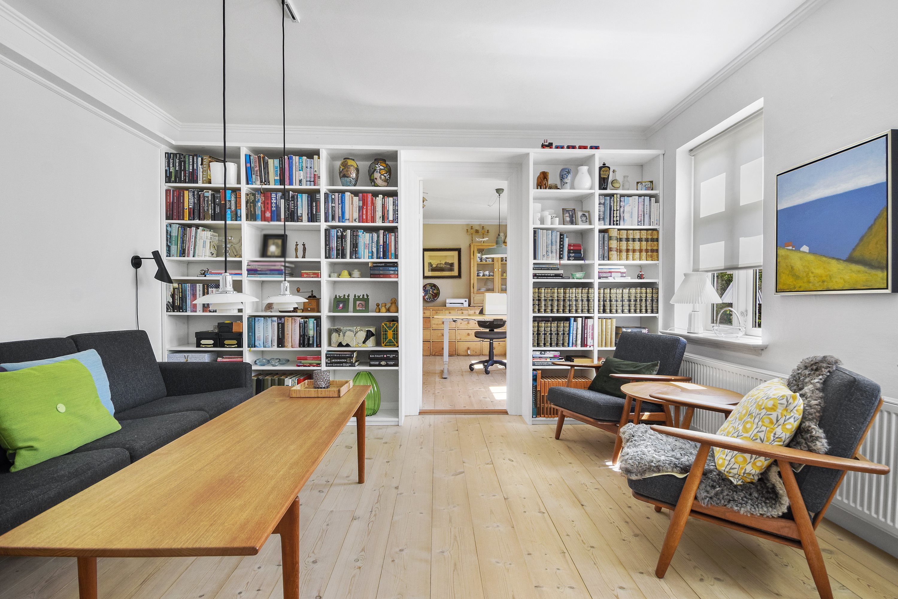 Fremhævet stue billede i fuldskærmstilstand. Billede af Sognevejen 32, 9620 Aalestrup