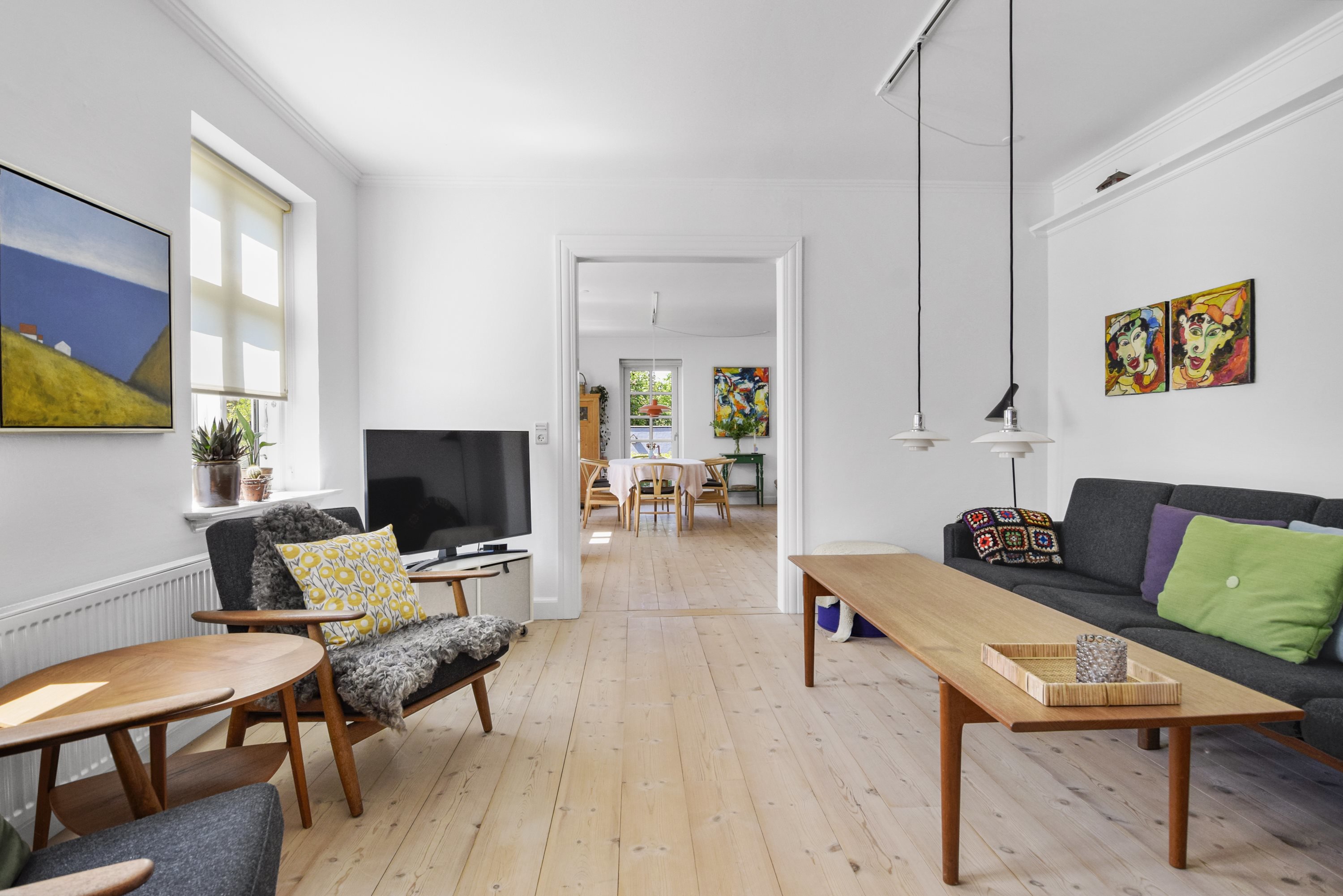 Fremhævet stue billede i fuldskærmstilstand. Billede af Sognevejen 32, 9620 Aalestrup