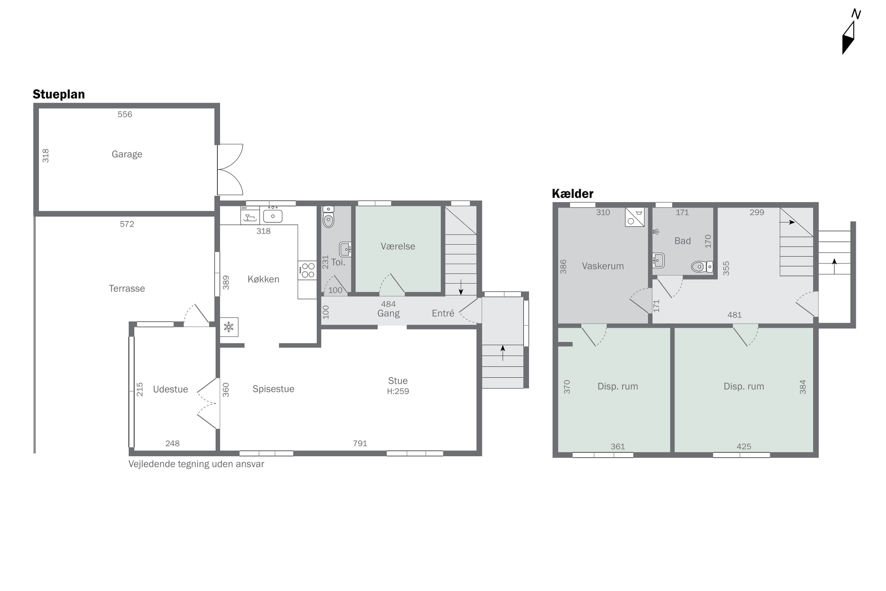Plantegninger billede af Skovvej 2B, Karlsgave, 3300 Frederiksværk