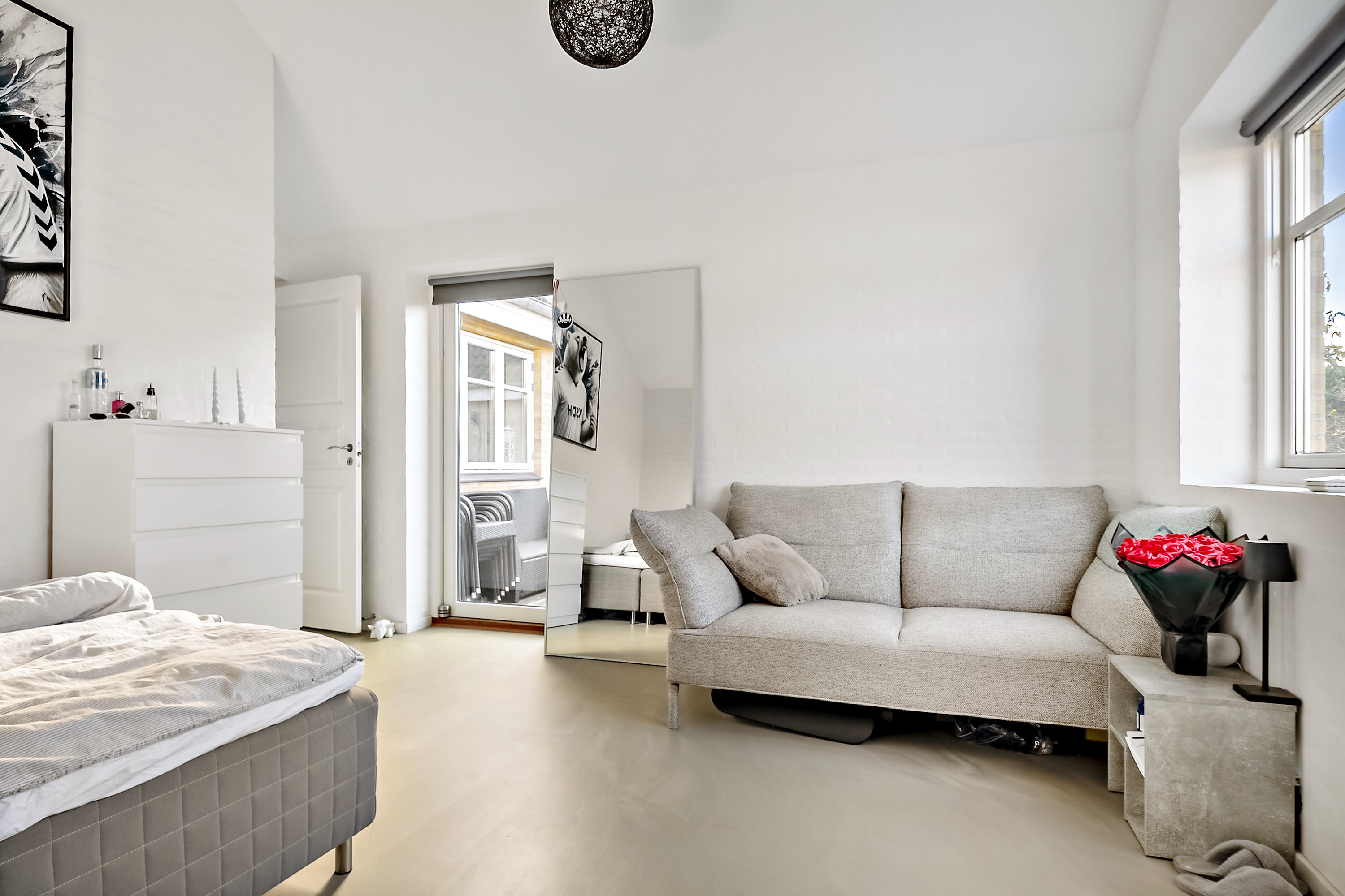 Fremhævet stue billede i fuldskærmstilstand. Billede af Mandalsvej 1, Christiansbjerg, 8200 Aarhus N