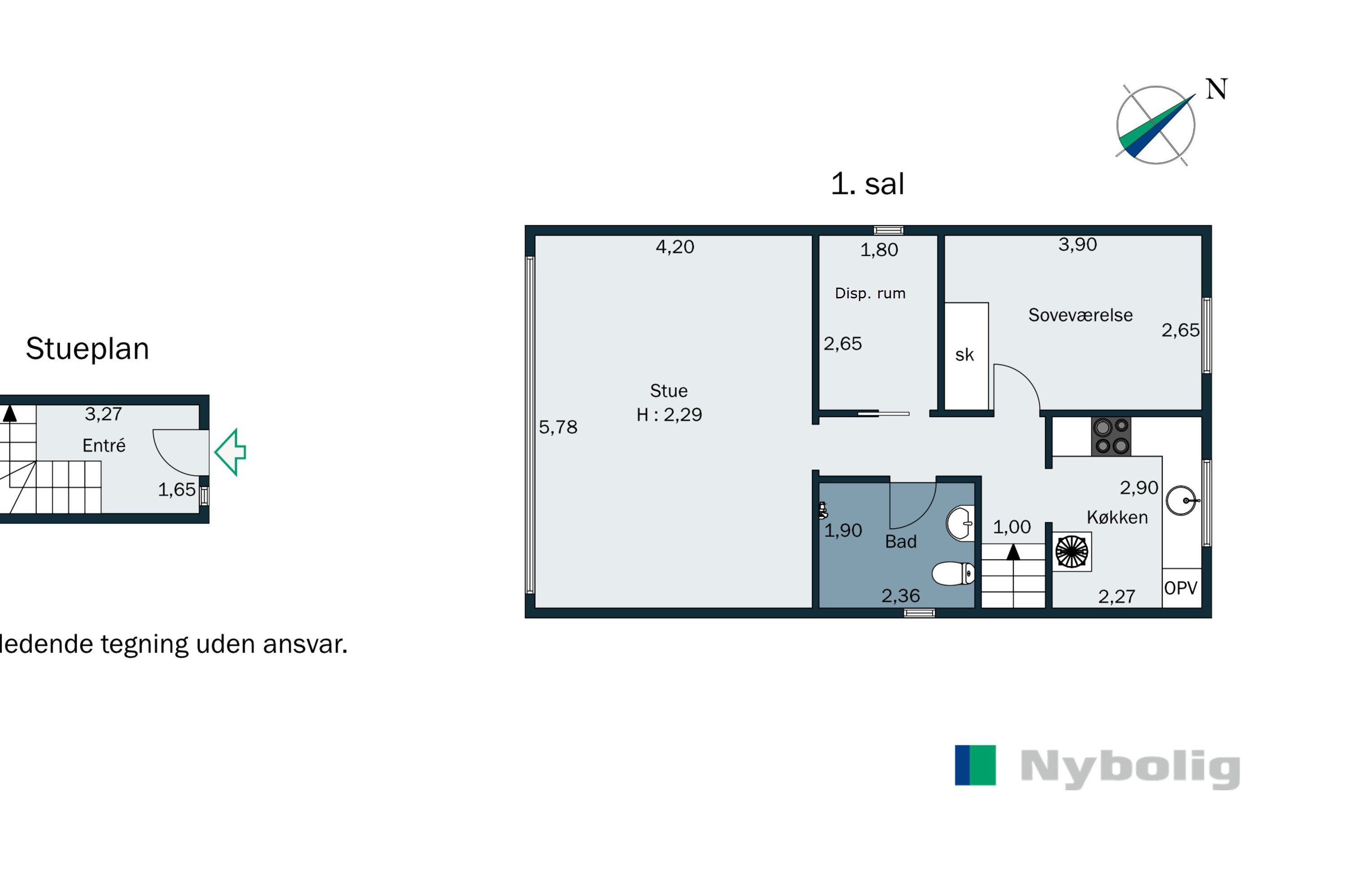 Plantegninger billede af Christianslund 100D, 8300 Odder