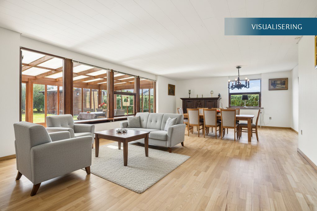 Fremhævet visuel billede i fuldskærmstilstand. Billede af Strindbergparken 58, 9381 Sulsted