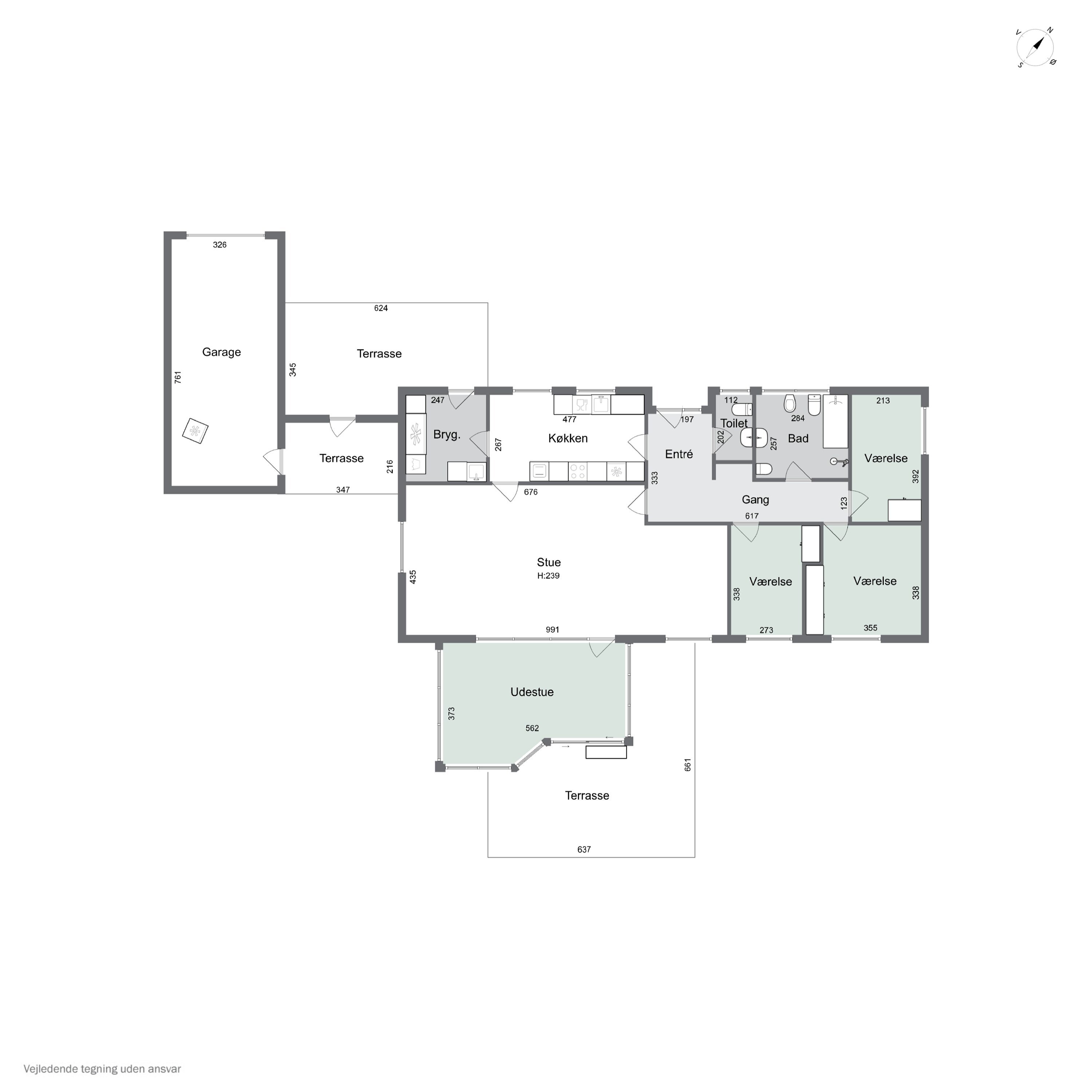 Plantegninger billede af Sølvgranen 5, 8620 Kjellerup