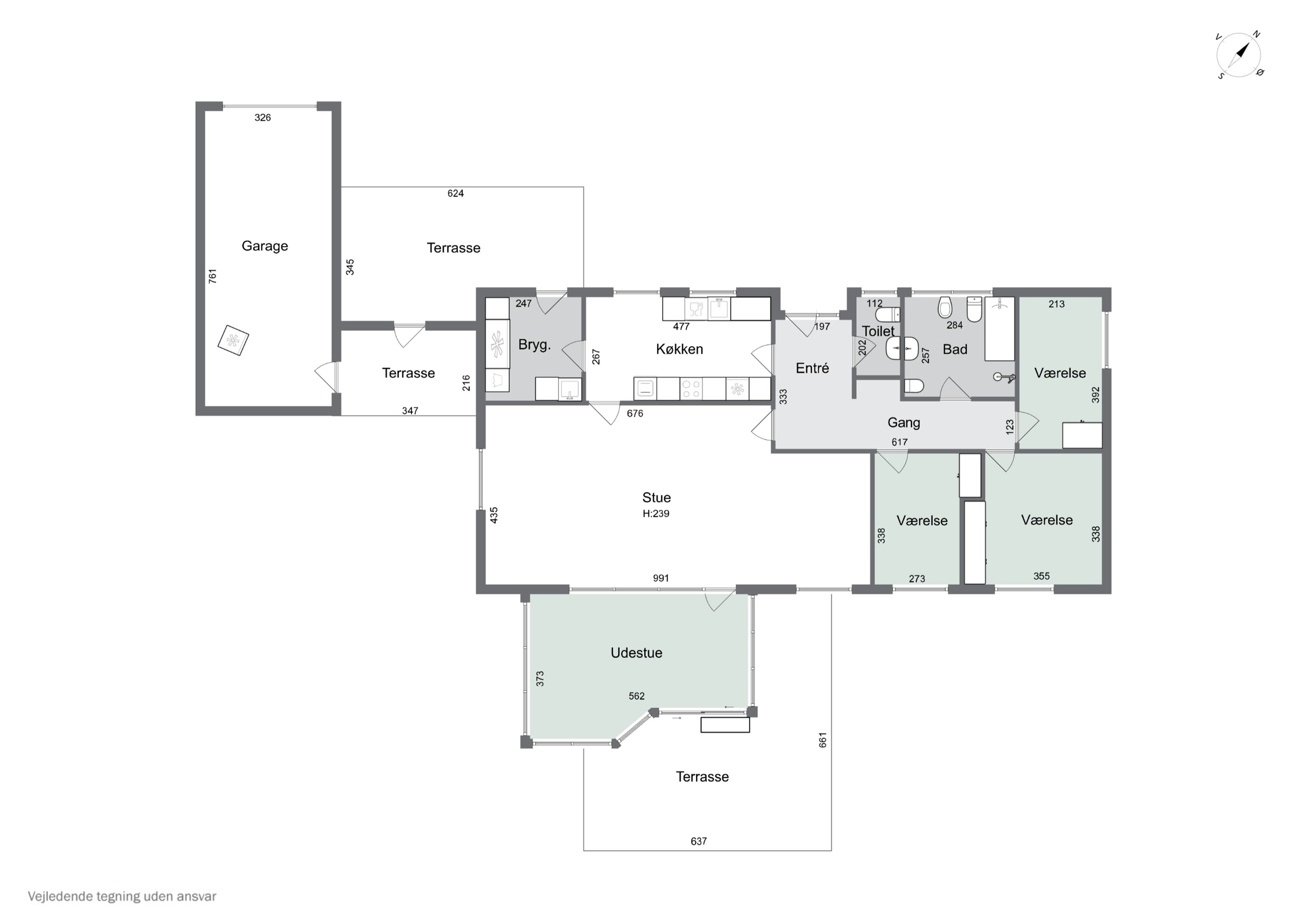 Plantegninger billede af Sølvgranen 5, 8620 Kjellerup