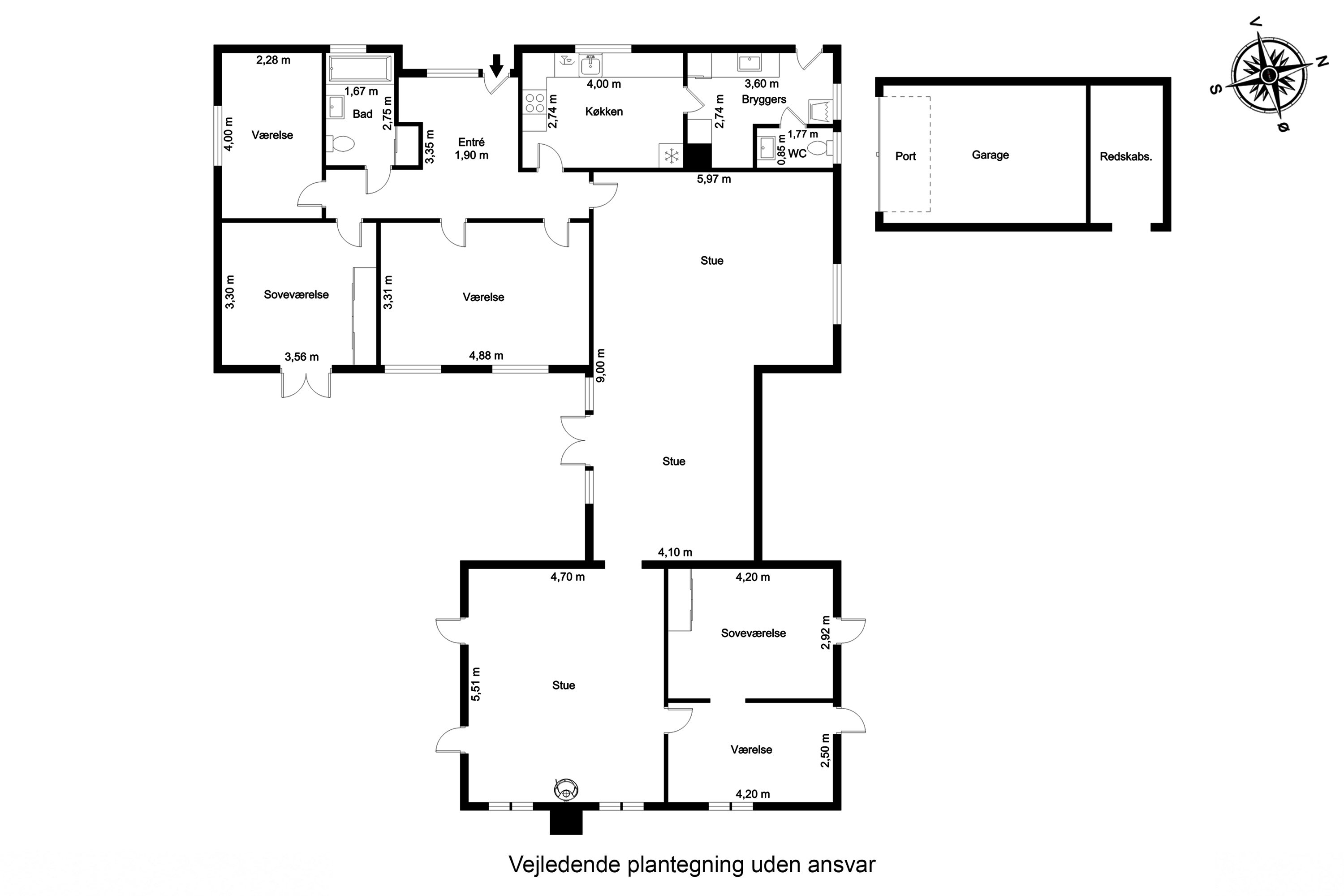Plantegninger billede af Flittig Lise Vej 26, Bellinge, 5250 Odense SV