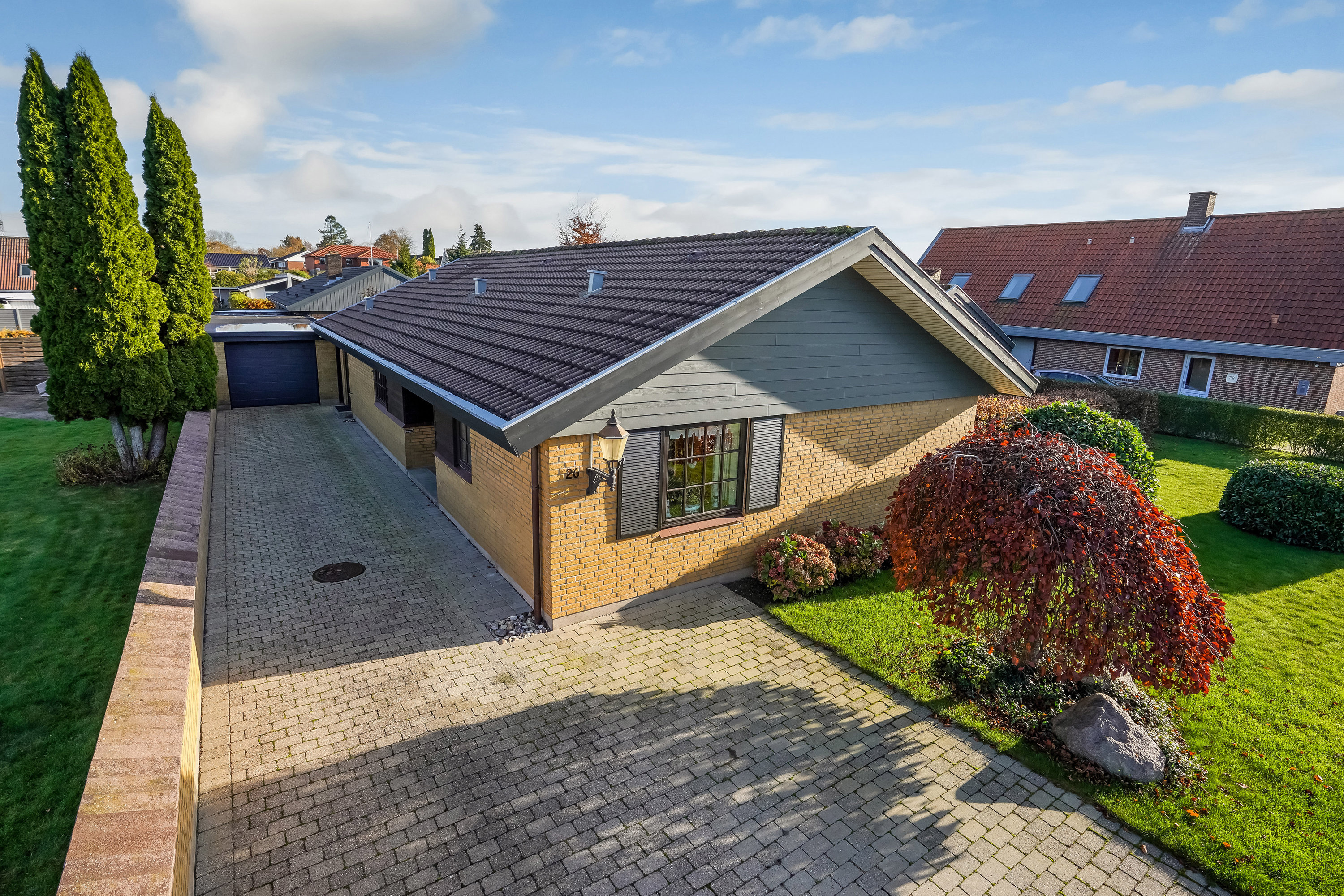 Fremhævet  billede i fuldskærmstilstand. Billede af Flittig Lise Vej 26, Bellinge, 5250 Odense SV