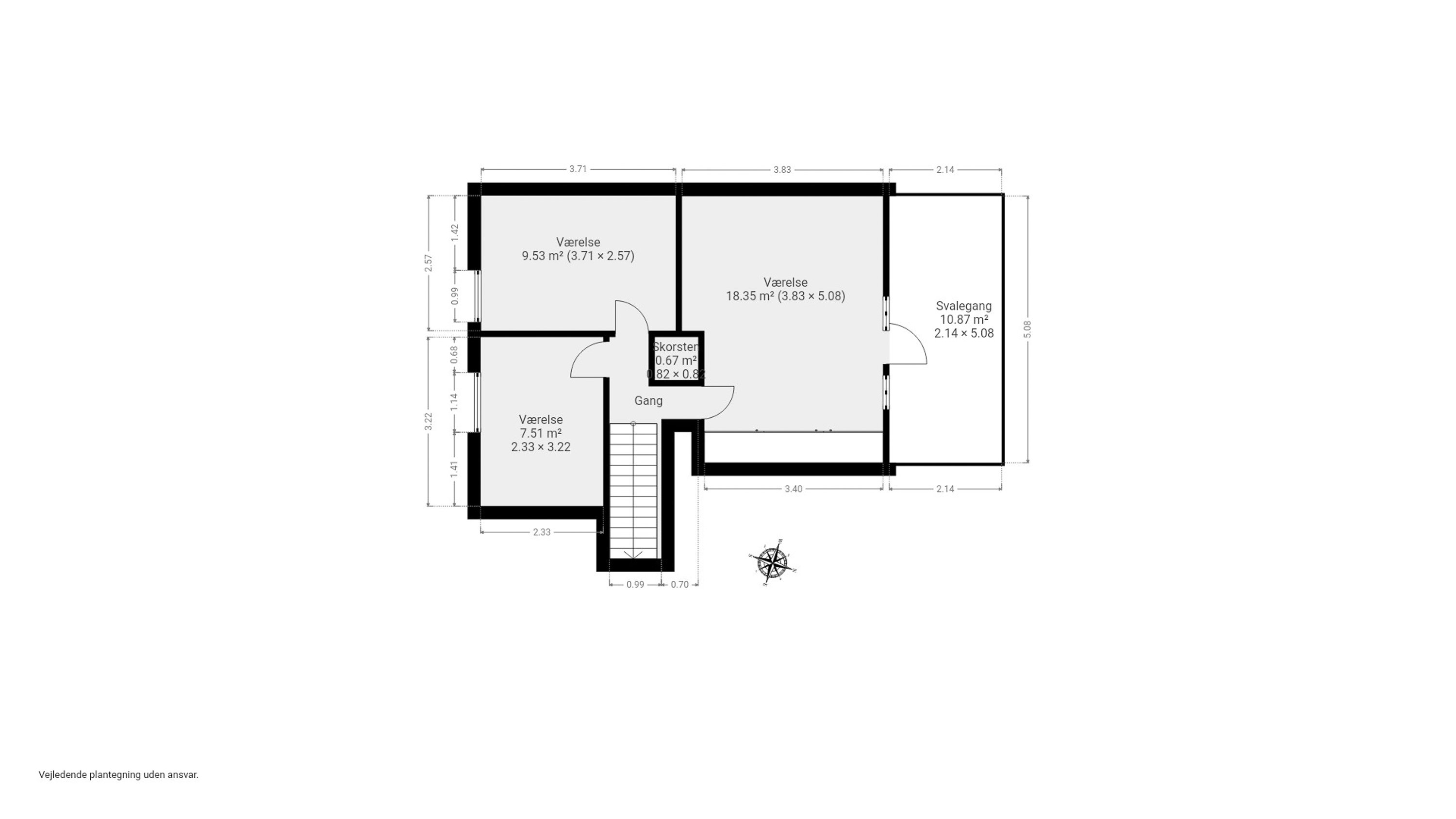 Plantegninger billede af Brandholmvej 2, Ståby, 5672 Broby