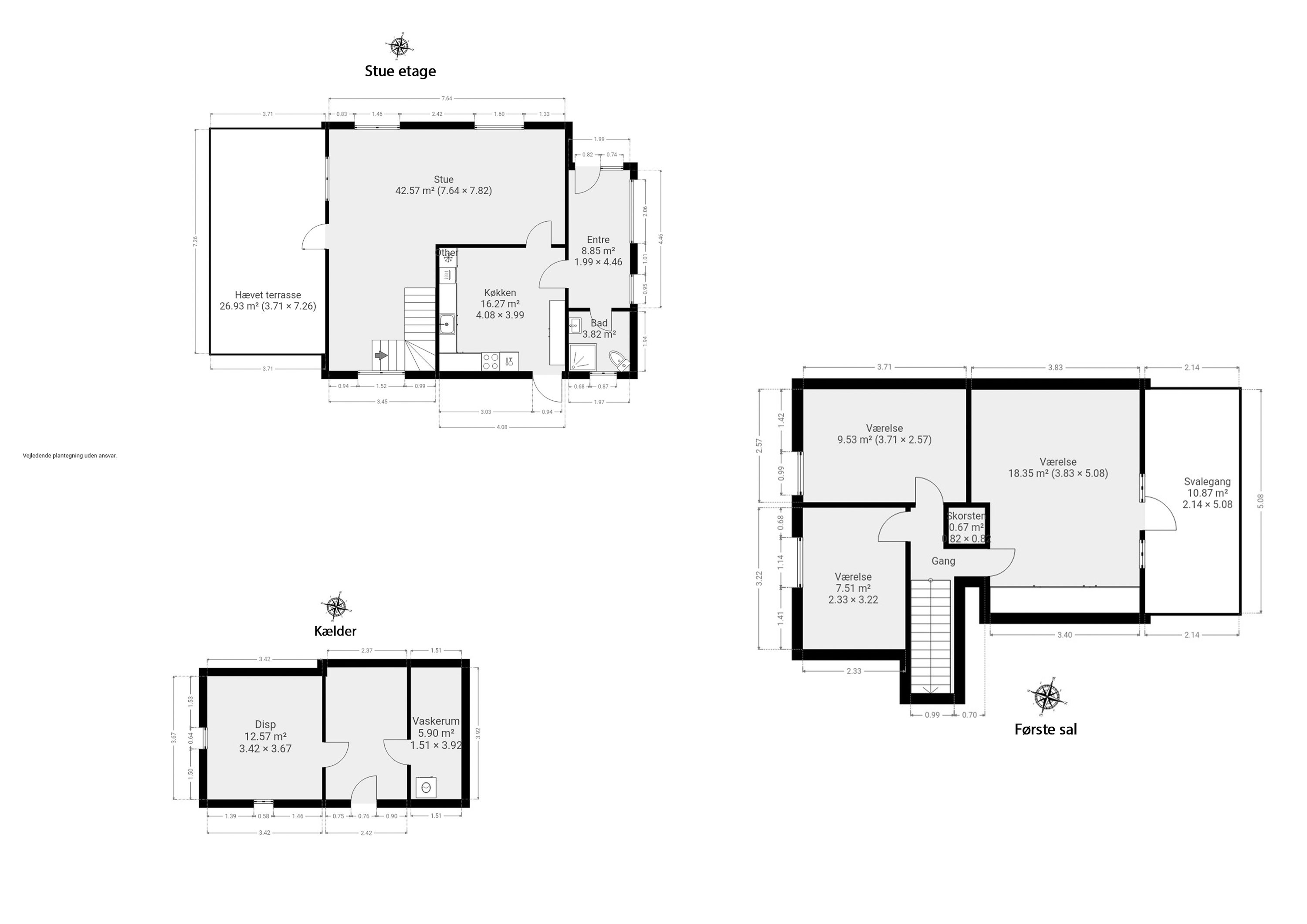 Plantegninger billede af Brandholmvej 2, Ståby, 5672 Broby