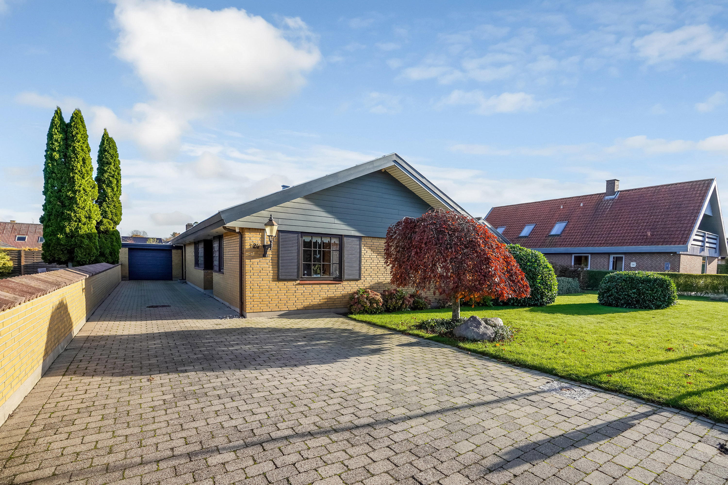 Fremhævet  billede i fuldskærmstilstand. Billede af Flittig Lise Vej 26, Bellinge, 5250 Odense SV