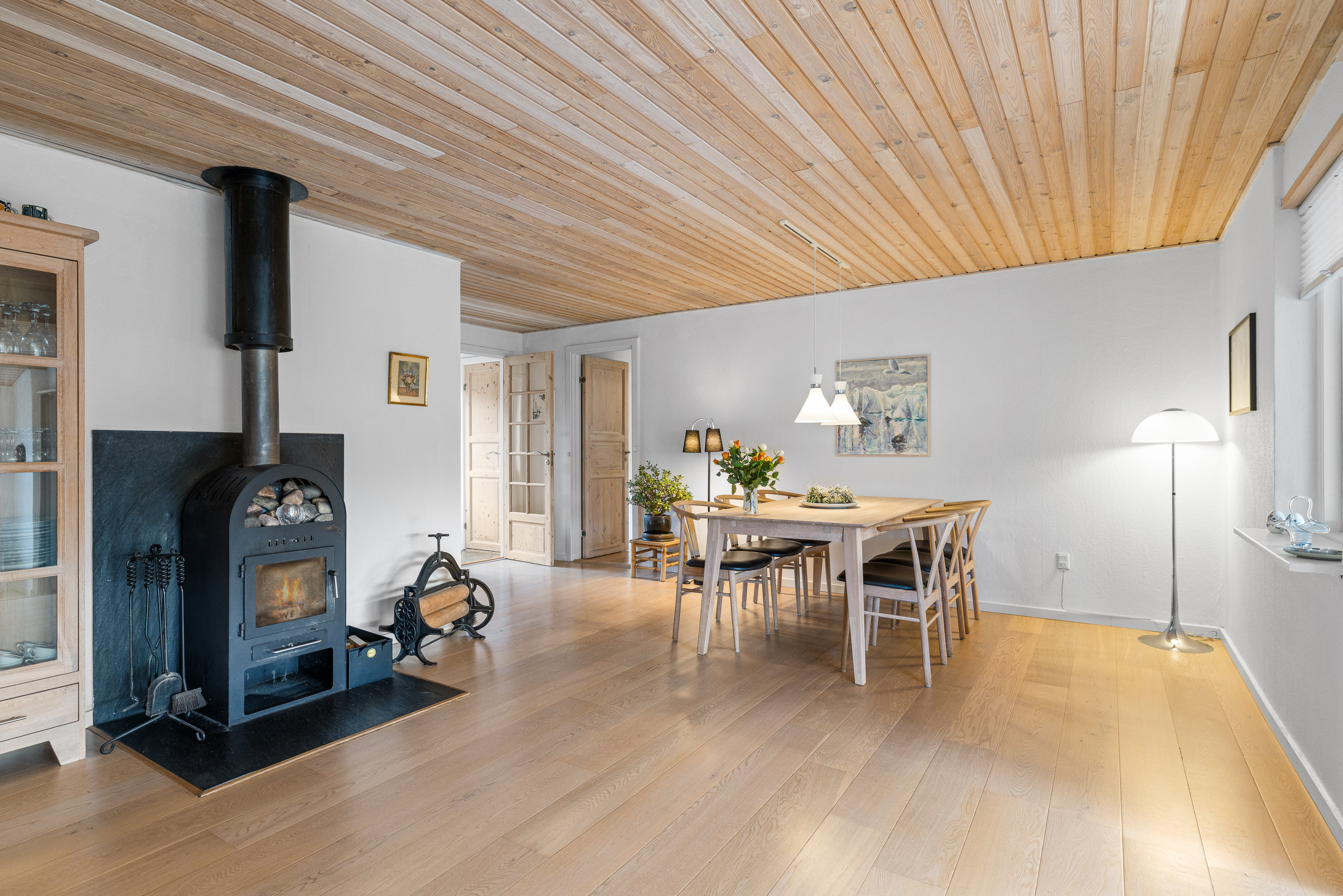 Fremhævet stue billede i fuldskærmstilstand. Billede af Elbosvinget 5, Pjedsted, 7000 Fredericia