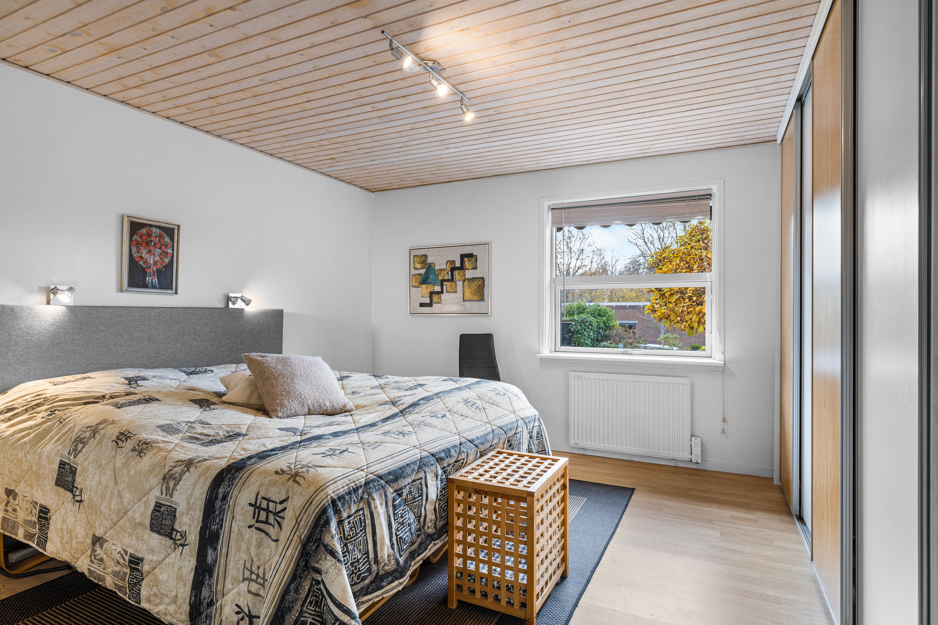 Fremhævet soveværelse billede i fuldskærmstilstand. Billede af Elbosvinget 5, Pjedsted, 7000 Fredericia