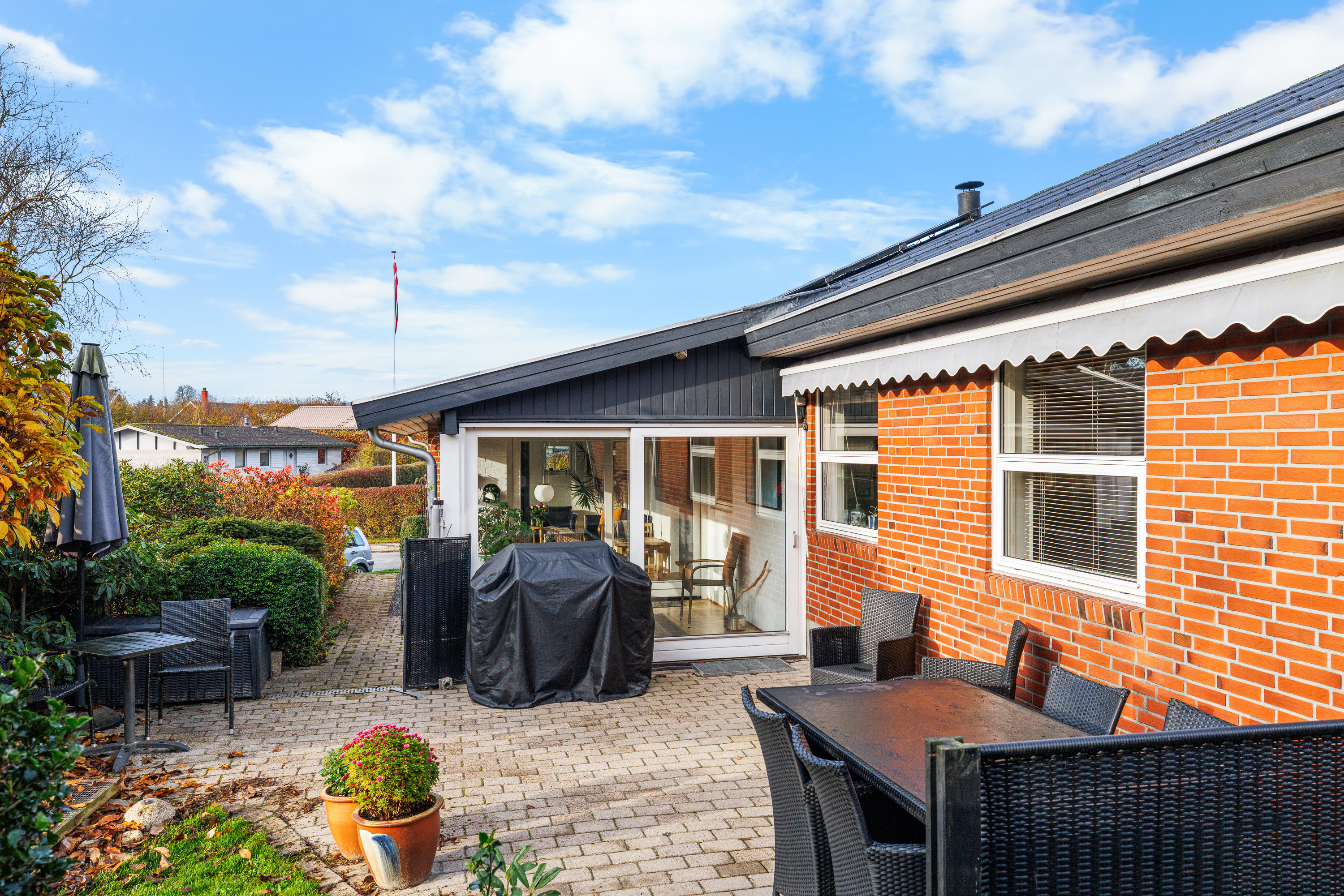 Miniaturebillede 2: terrasse. Billede af Elbosvinget 5, Pjedsted, 7000 Fredericia