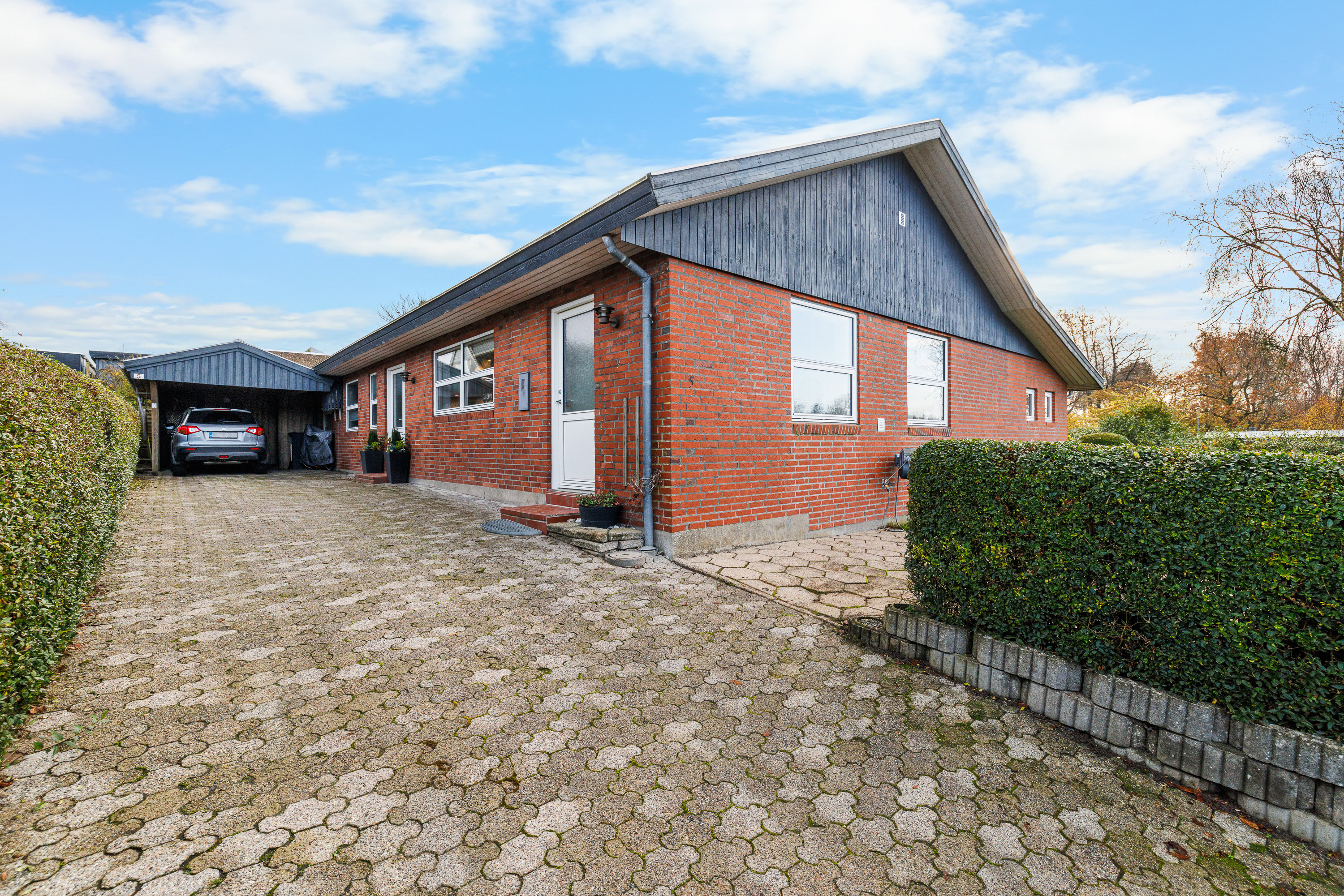 Miniaturebillede 1: facade. Billede af Elbosvinget 5, Pjedsted, 7000 Fredericia