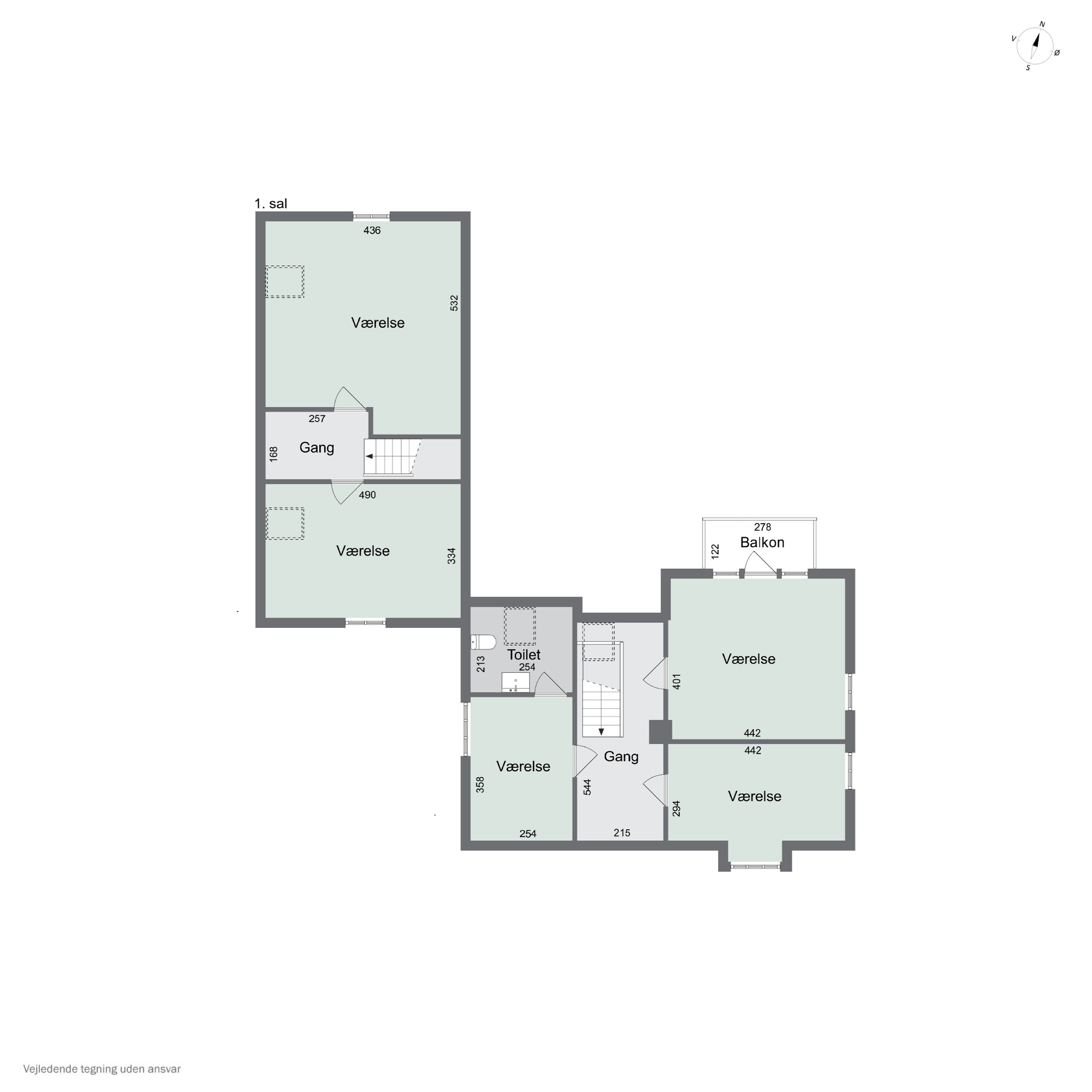 Plantegninger billede af Holmegaardsvej 14, Fensmark, 4684 Holmegaard