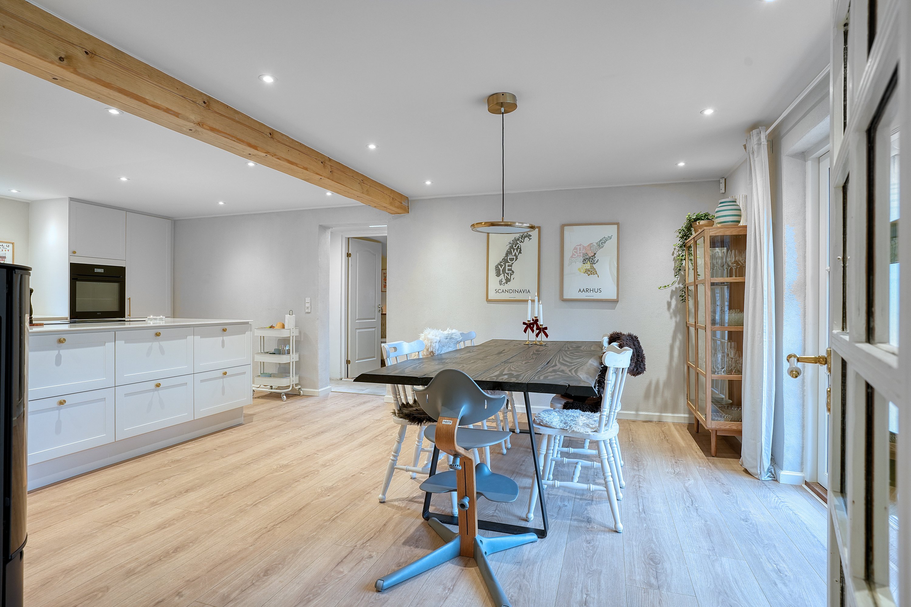 Fremhævet spisestue billede i fuldskærmstilstand. Billede af Nordmarksvej 4, Solrød, 2680 Solrød Strand