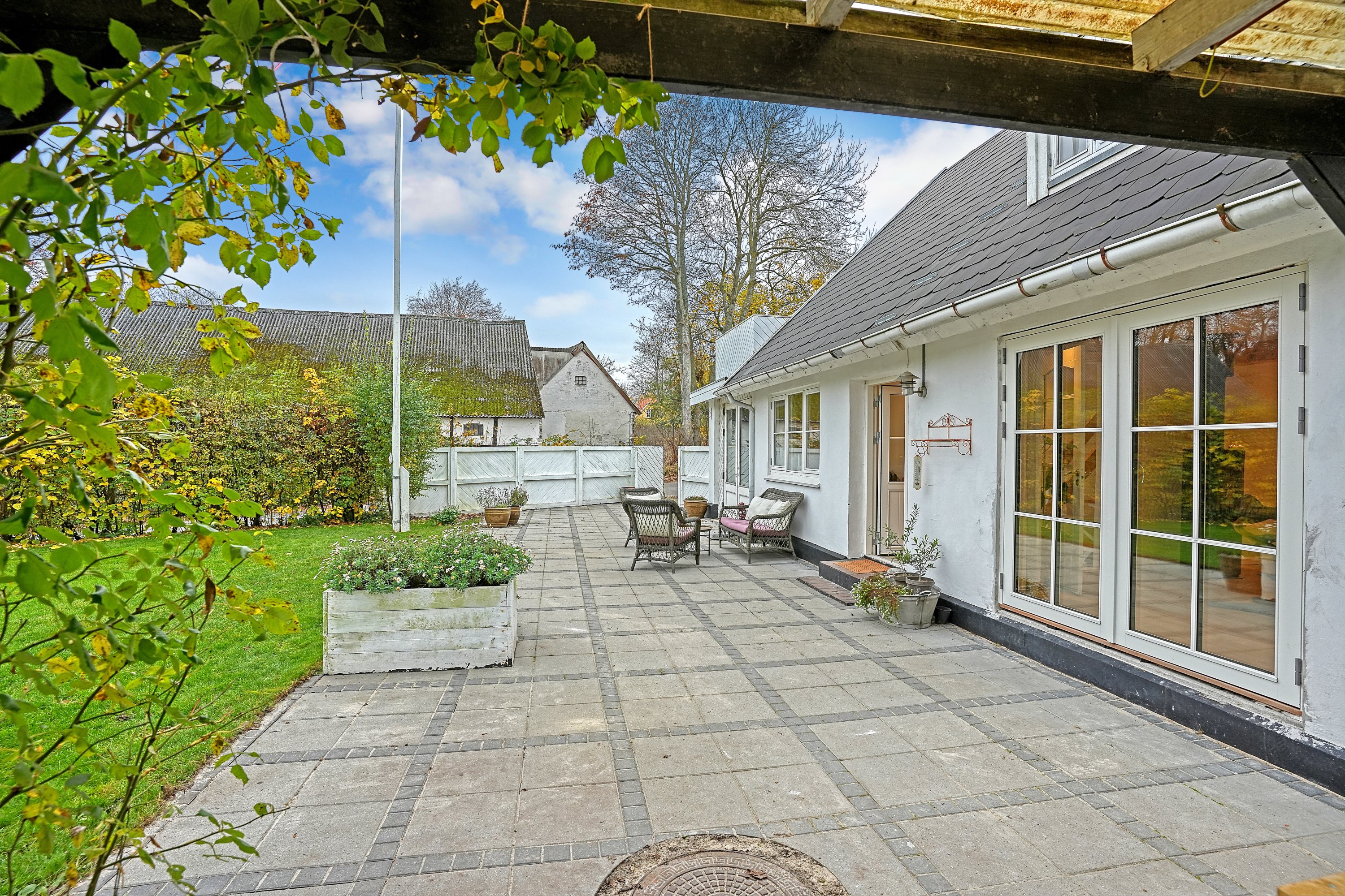 Fremhævet terrasse billede i fuldskærmstilstand. Billede af Nordmarksvej 4, Solrød, 2680 Solrød Strand