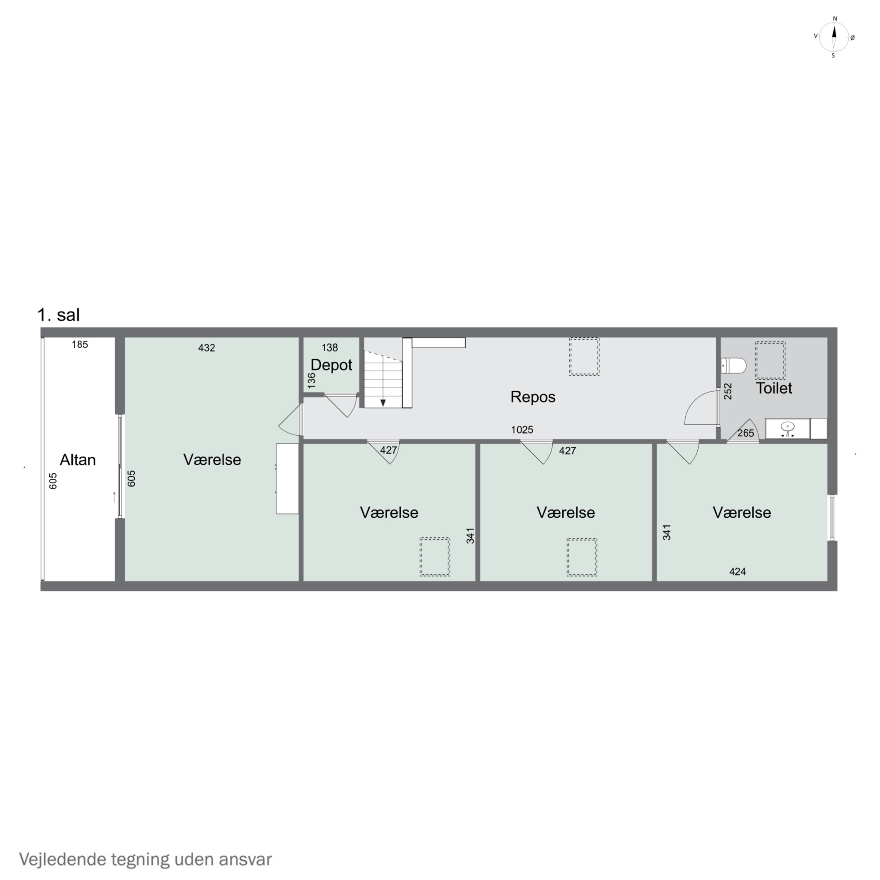 Plantegninger billede af Katrinevej 16A, Gimlinge, 4200 Slagelse