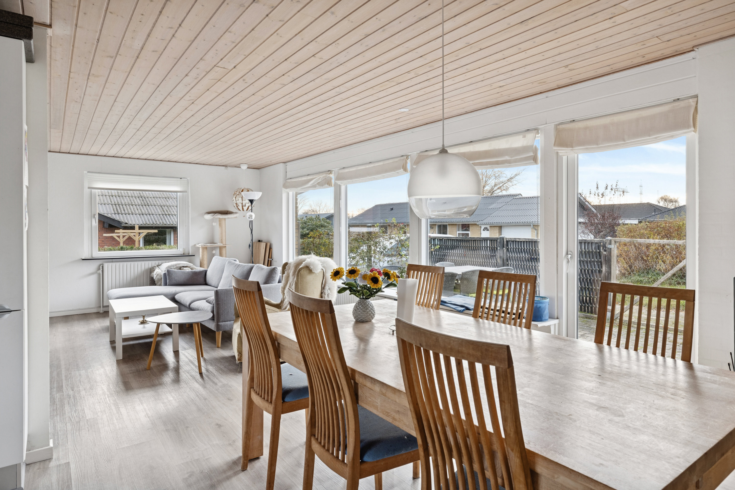 Fremhævet stue billede i fuldskærmstilstand. Billede af Toften 14, Vammen, 8830 Tjele