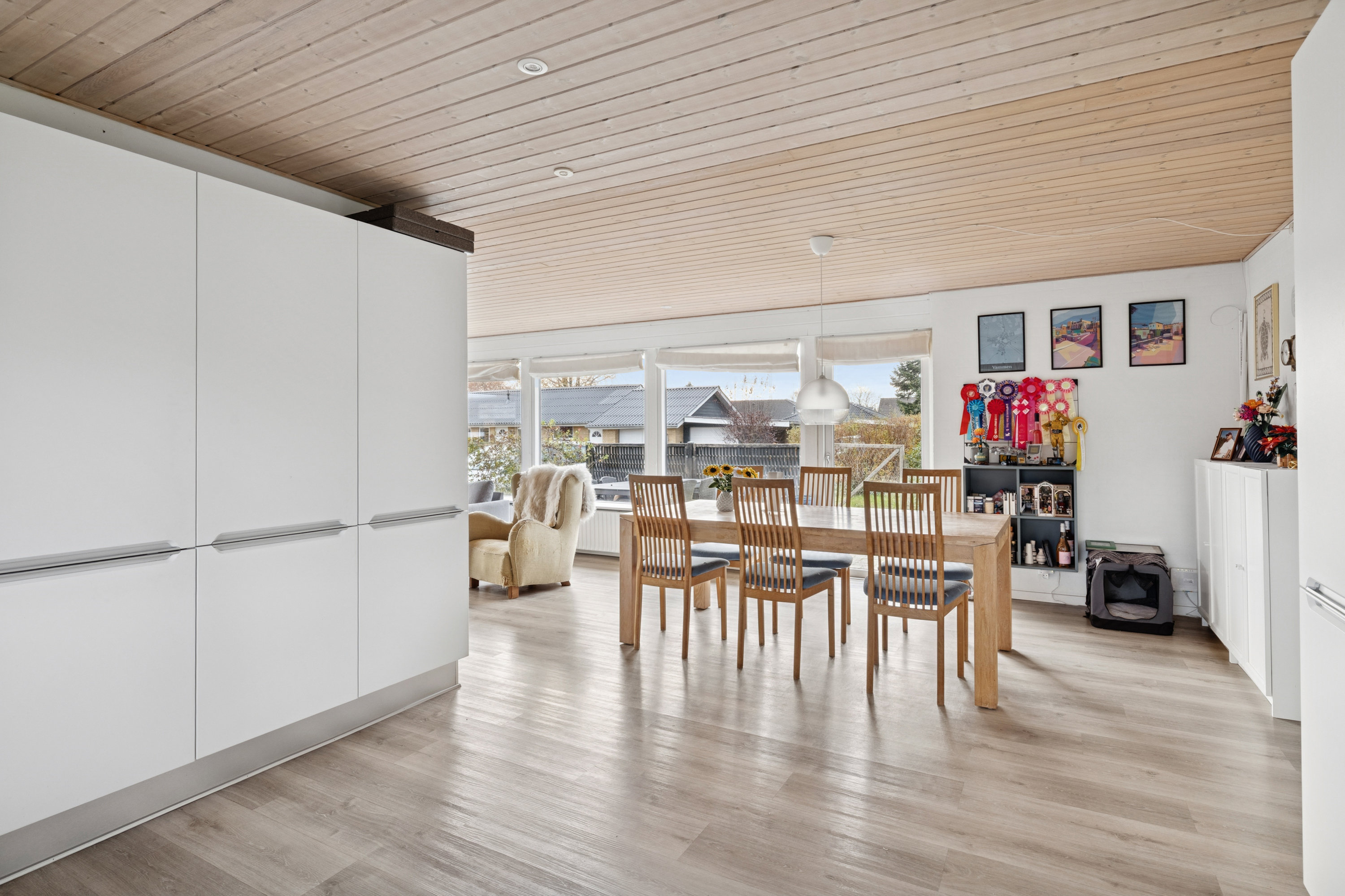 Fremhævet stue billede i fuldskærmstilstand. Billede af Toften 14, Vammen, 8830 Tjele