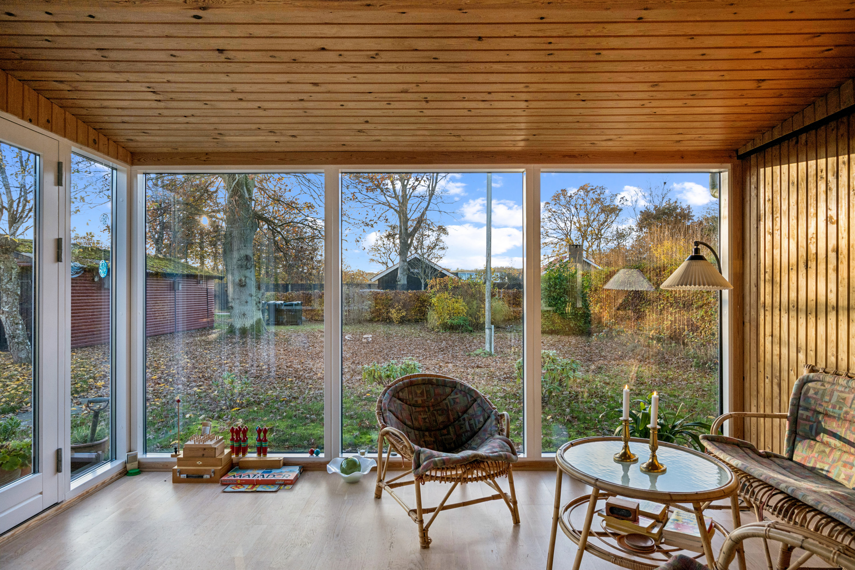 Fremhævet stue billede i fuldskærmstilstand. Billede af Vestervangen 3, Femmøller Strand, 8400 Ebeltoft