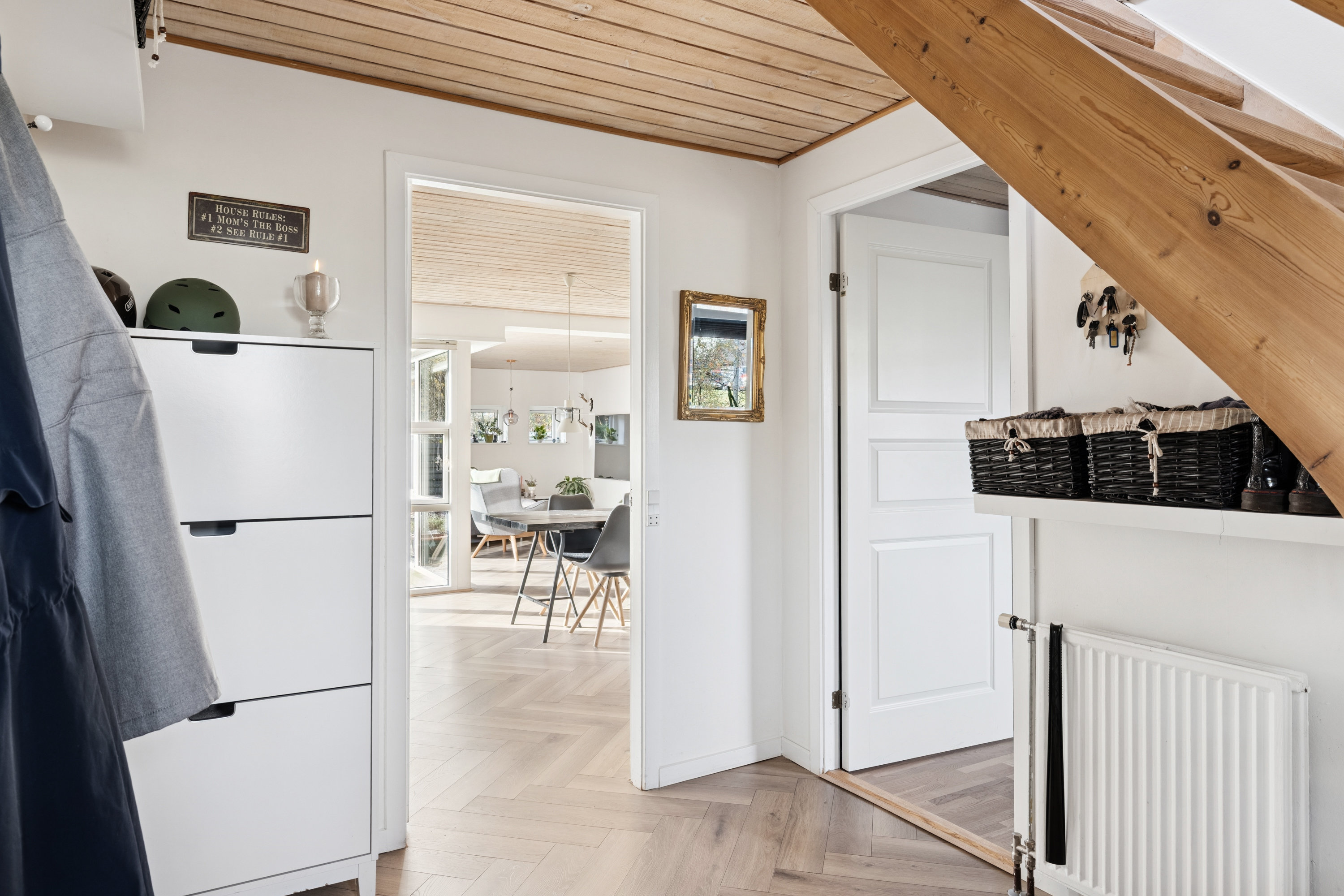 Fremhævet trappe billede i fuldskærmstilstand. Billede af Hvidtjørnen 2, 8800 Viborg