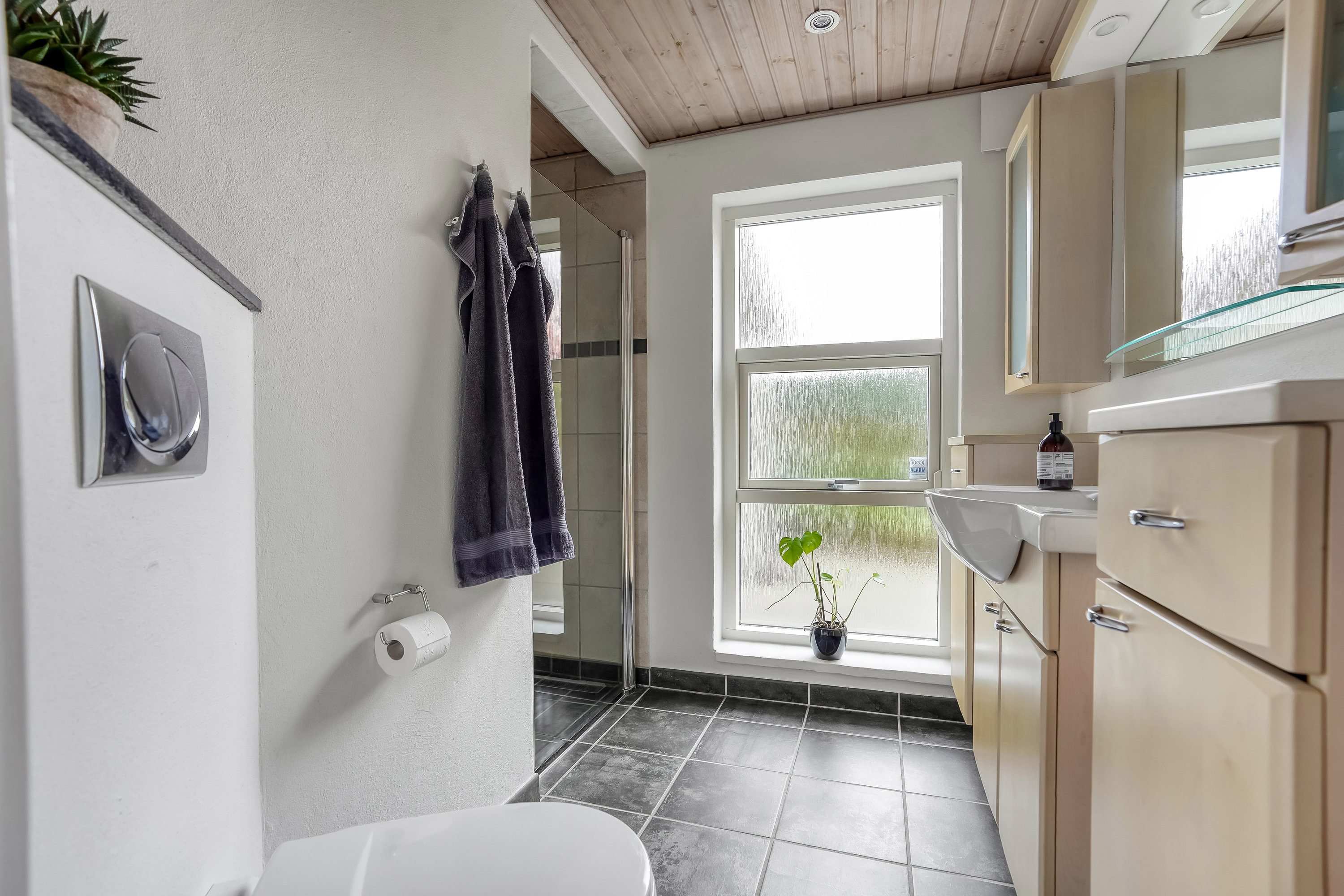 Fremhævet badeværelse billede i fuldskærmstilstand. Billede af Merianvej 9, 5500 Middelfart