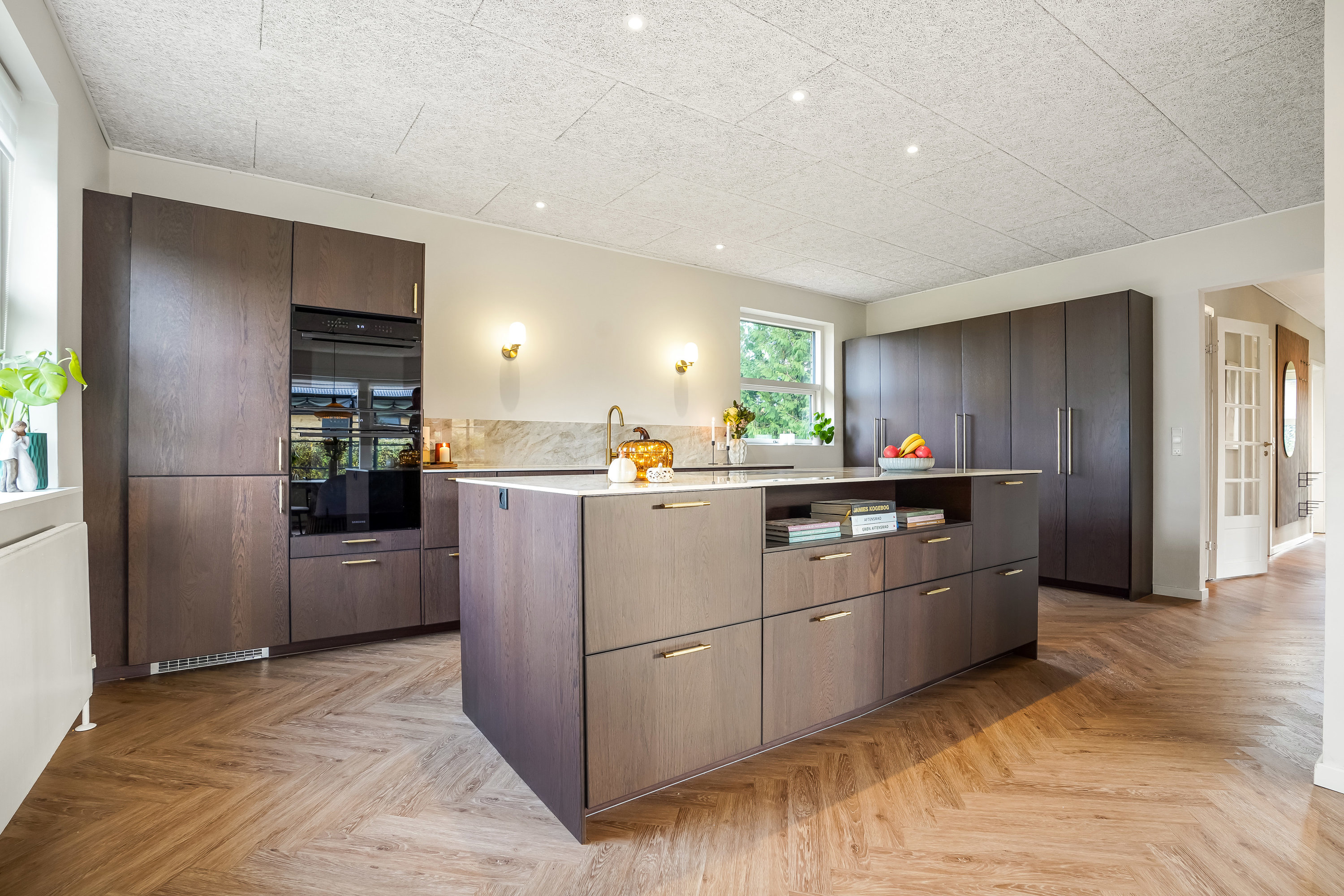 Fremhævet køkken billede i fuldskærmstilstand. Billede af Skolevænget 6, 5580 Nørre Aaby