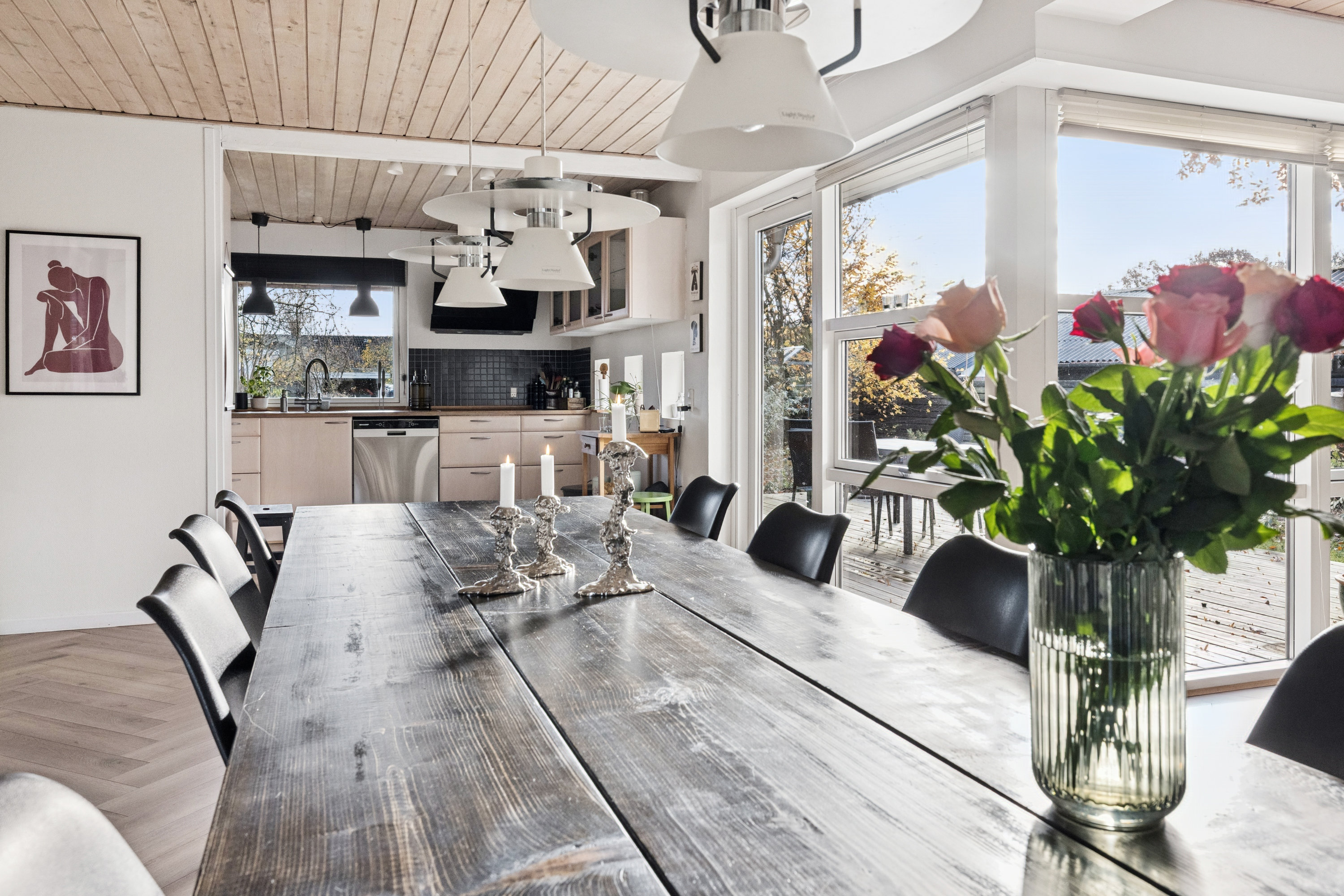 Fremhævet stue billede i fuldskærmstilstand. Billede af Hvidtjørnen 2, 8800 Viborg