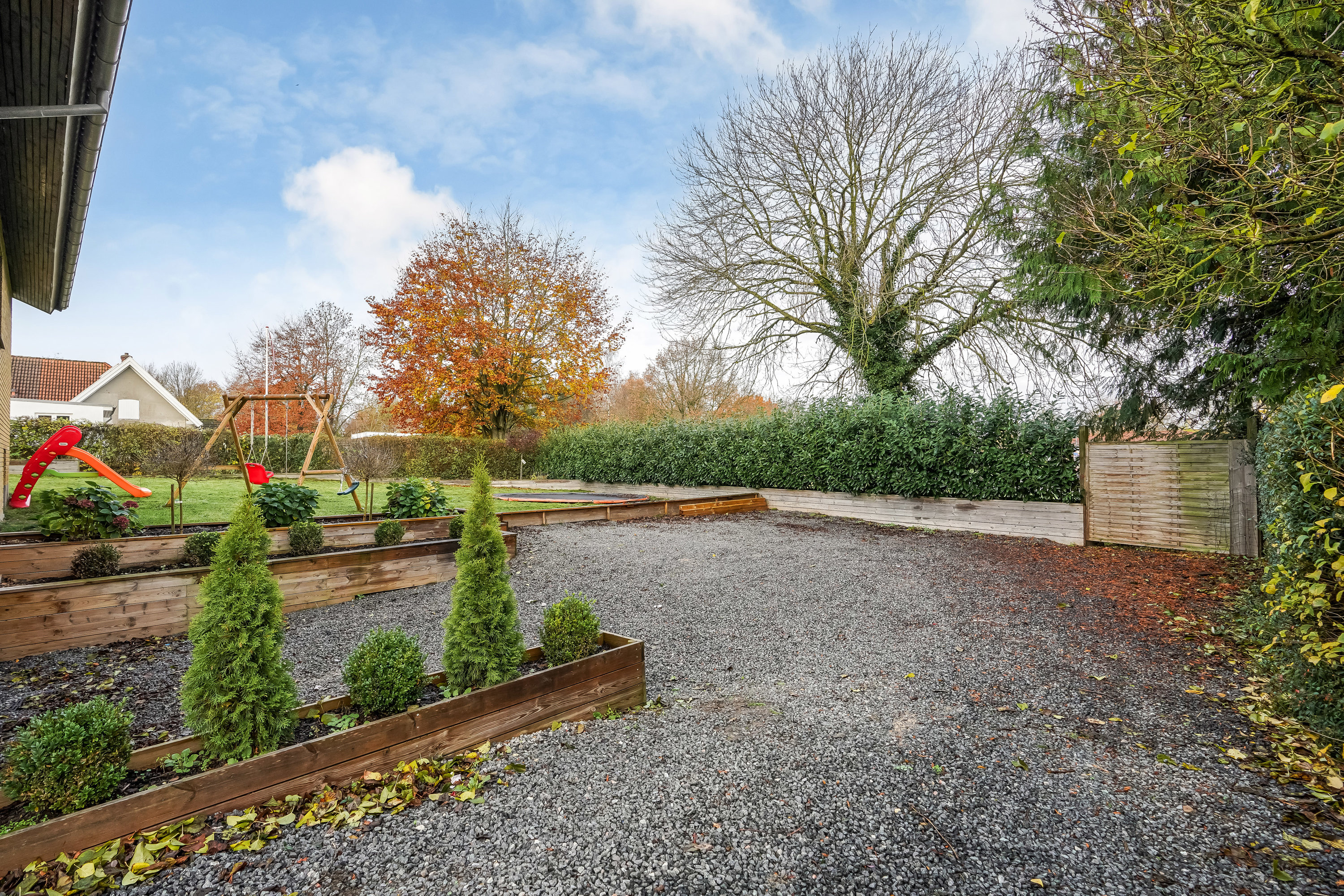 Fremhævet have billede i fuldskærmstilstand. Billede af Skolevænget 6, 5580 Nørre Aaby