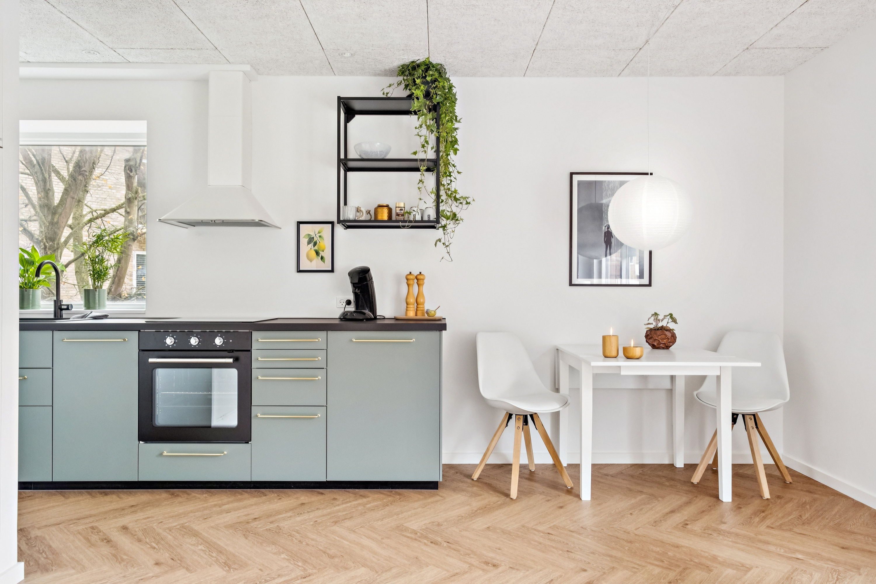 Miniaturebillede 1: køkken. Billede af Nordborggade 31, 1. 4., 8000 Aarhus C