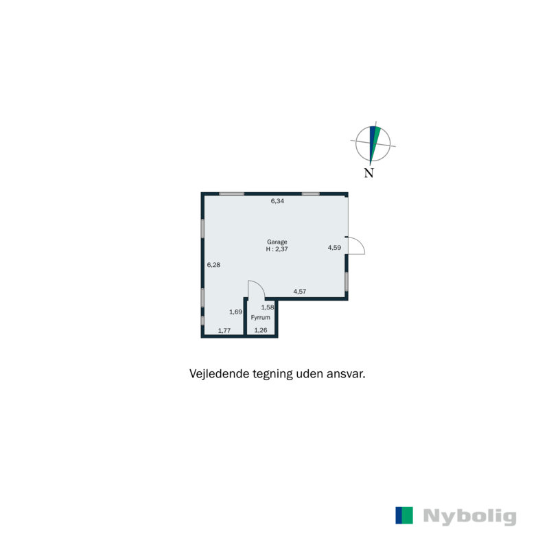 Plantegninger billede af Kannevej 9, Kanne, 8355 Solbjerg