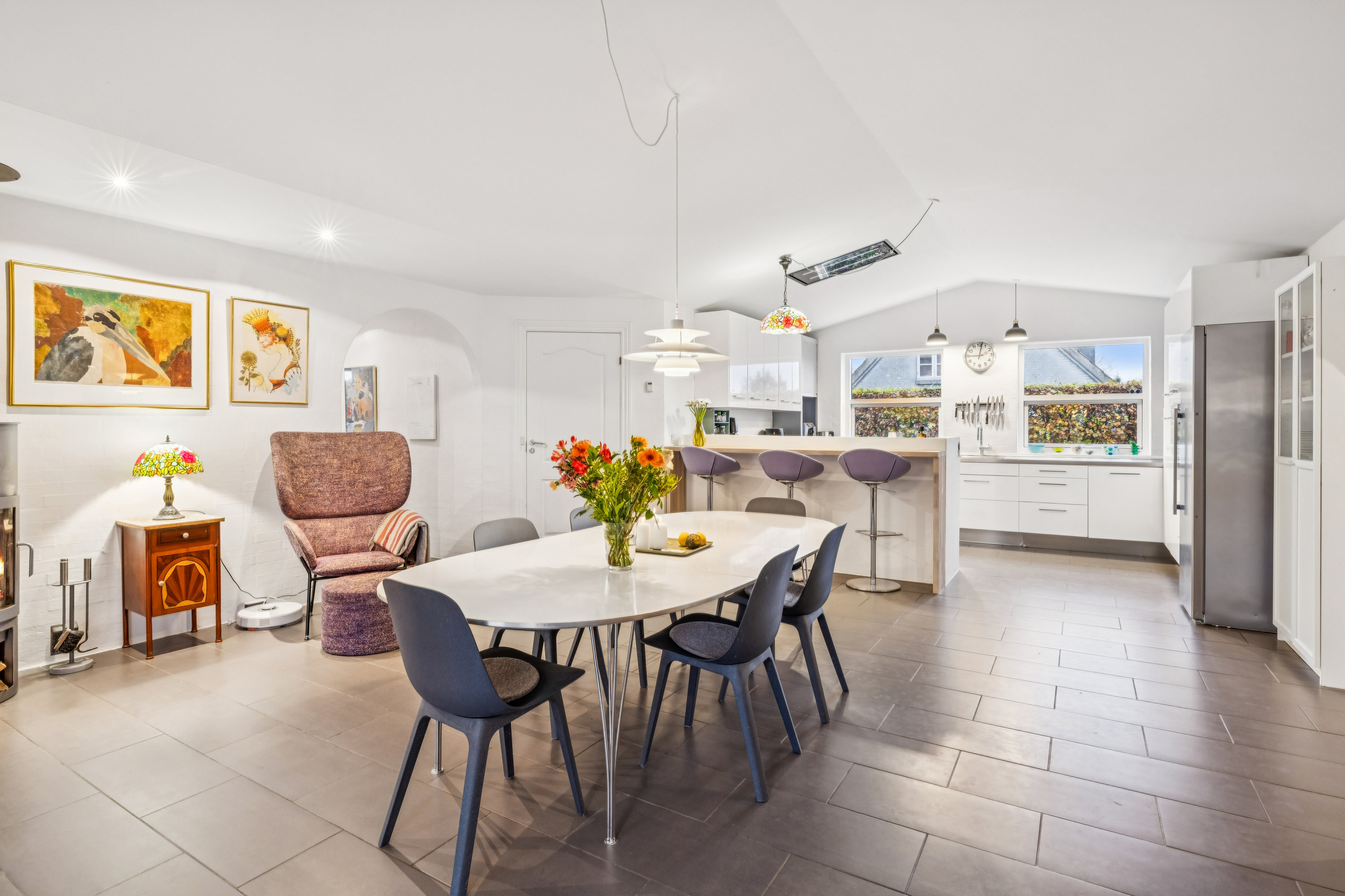 Fremhævet stue billede i fuldskærmstilstand. Billede af Ametystvej 35, 8541 Skødstrup