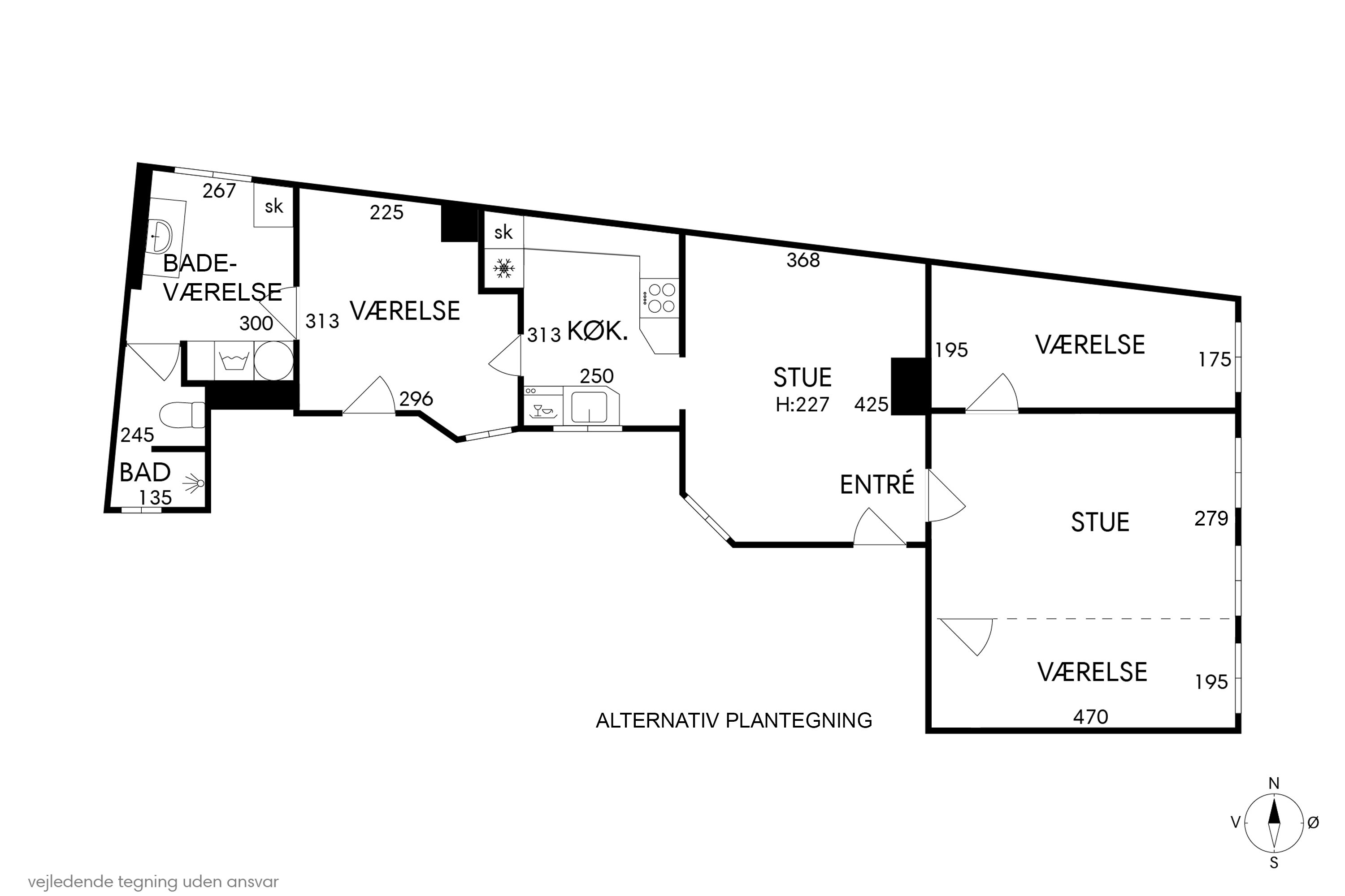 Plantegninger billede af Snaregade 8, 2., 1205 København K
