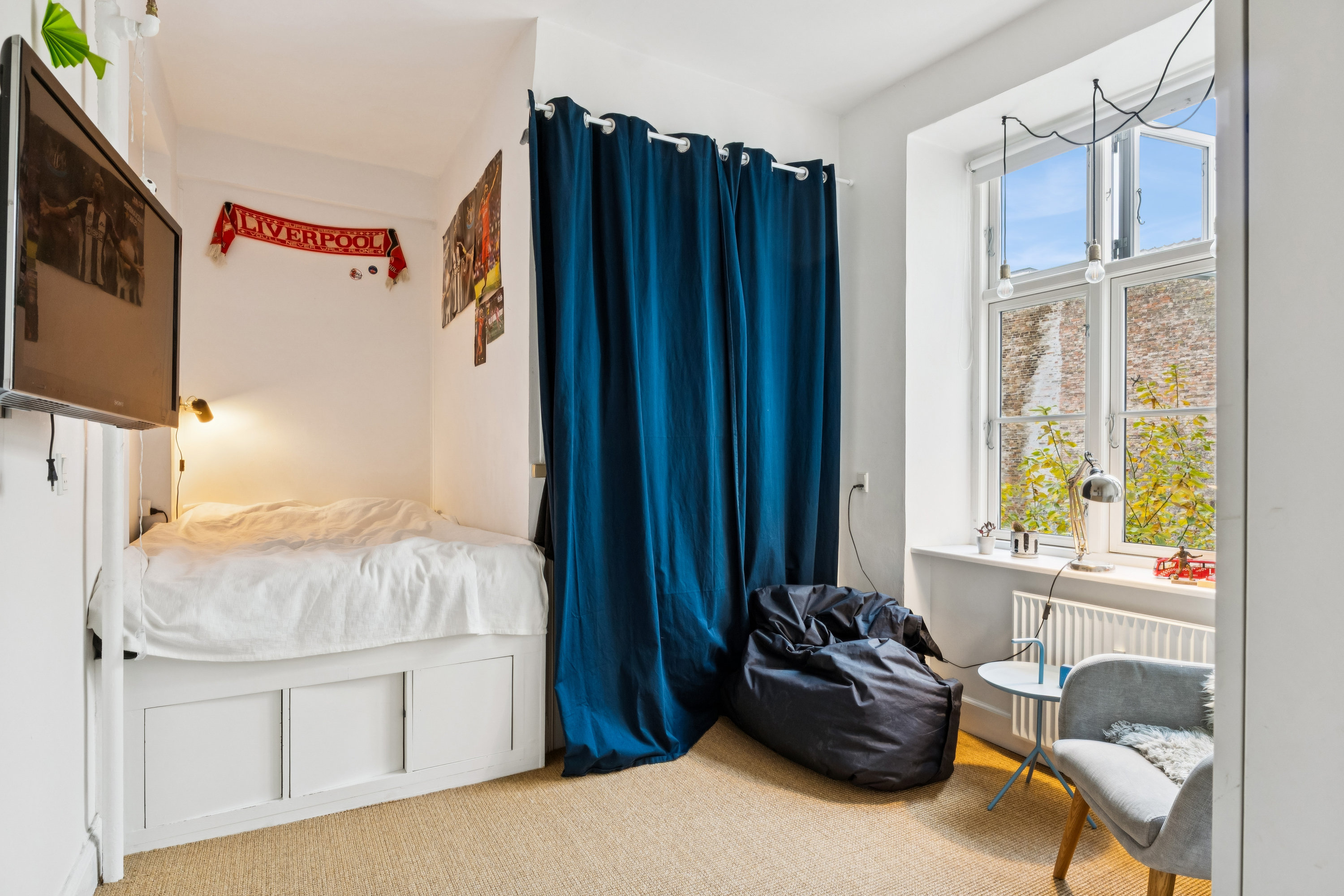 Fremhævet værelse billede i fuldskærmstilstand. Billede af Rosenvængets Allé 5, 2., 2100 København Ø