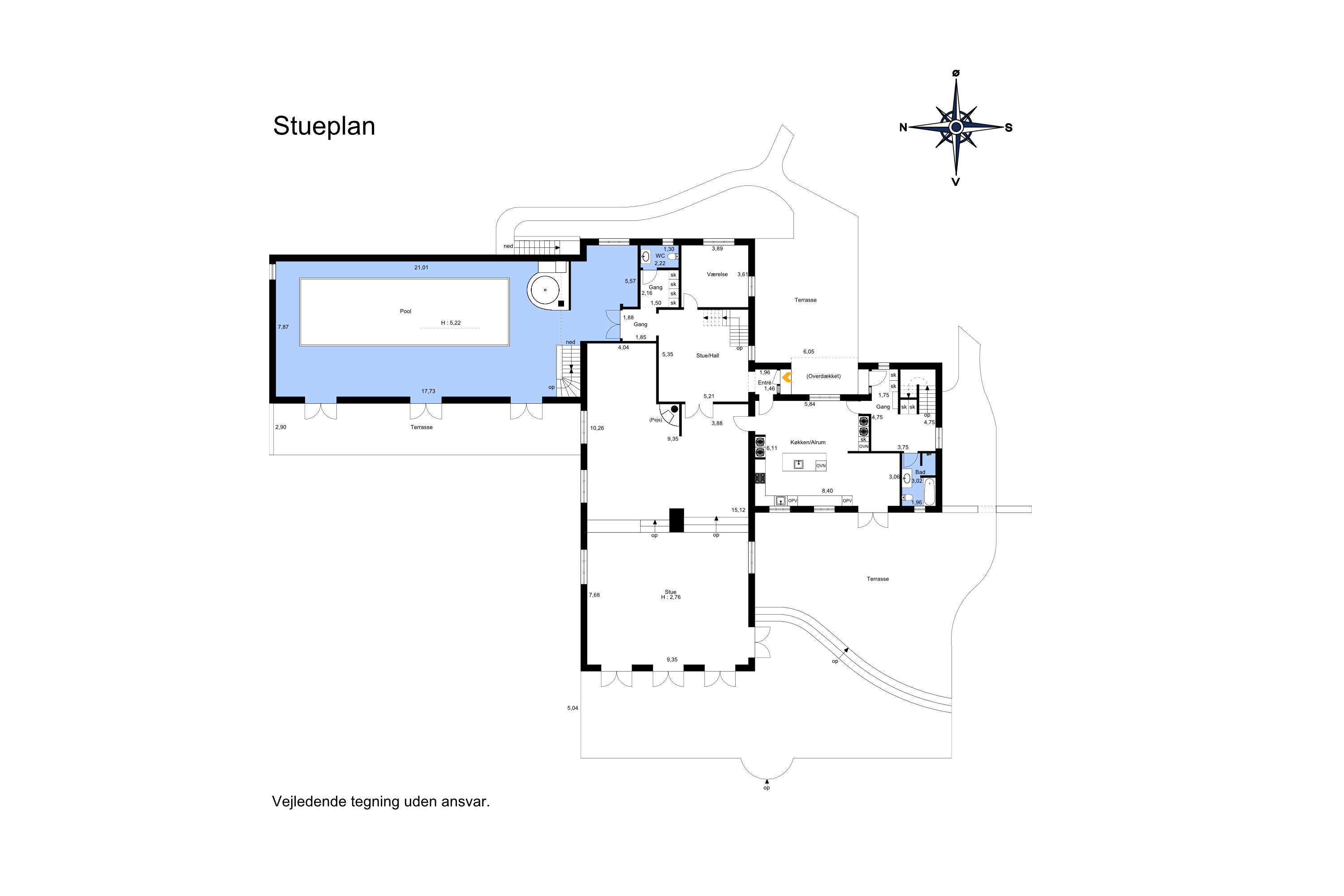 Plantegninger billede af Baskærvej 7, 6040 Egtved