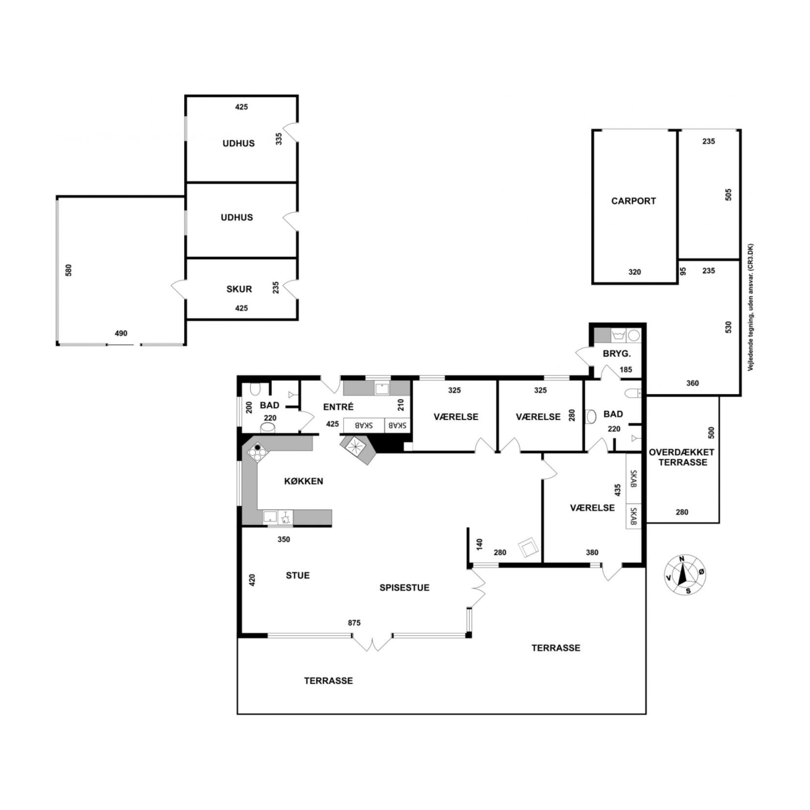 Plantegninger billede af Fjorddalsvej 39, Markeslev, 4300 Holbæk