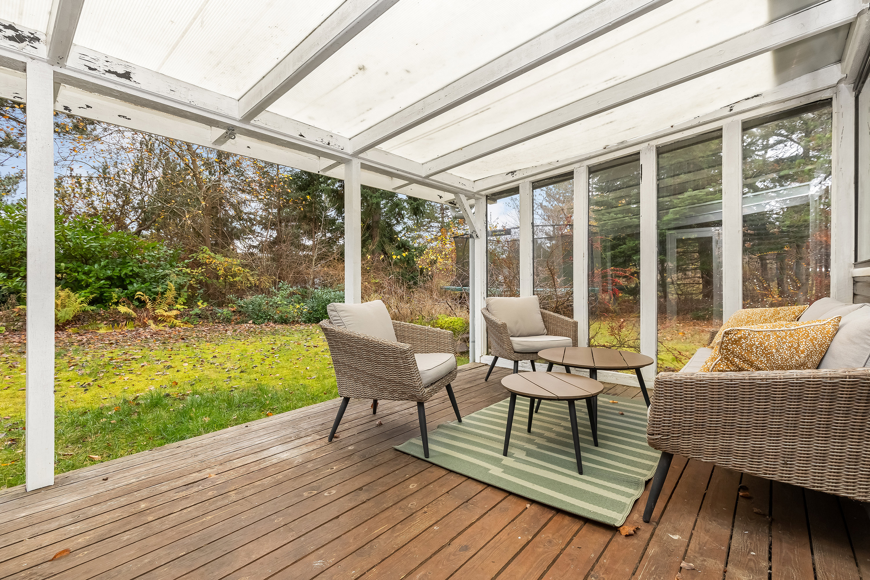 Fremhævet terrasse billede i fuldskærmstilstand. Billede af Sandgravs-Åsen 4, Bakkebjerg, 3230 Græsted