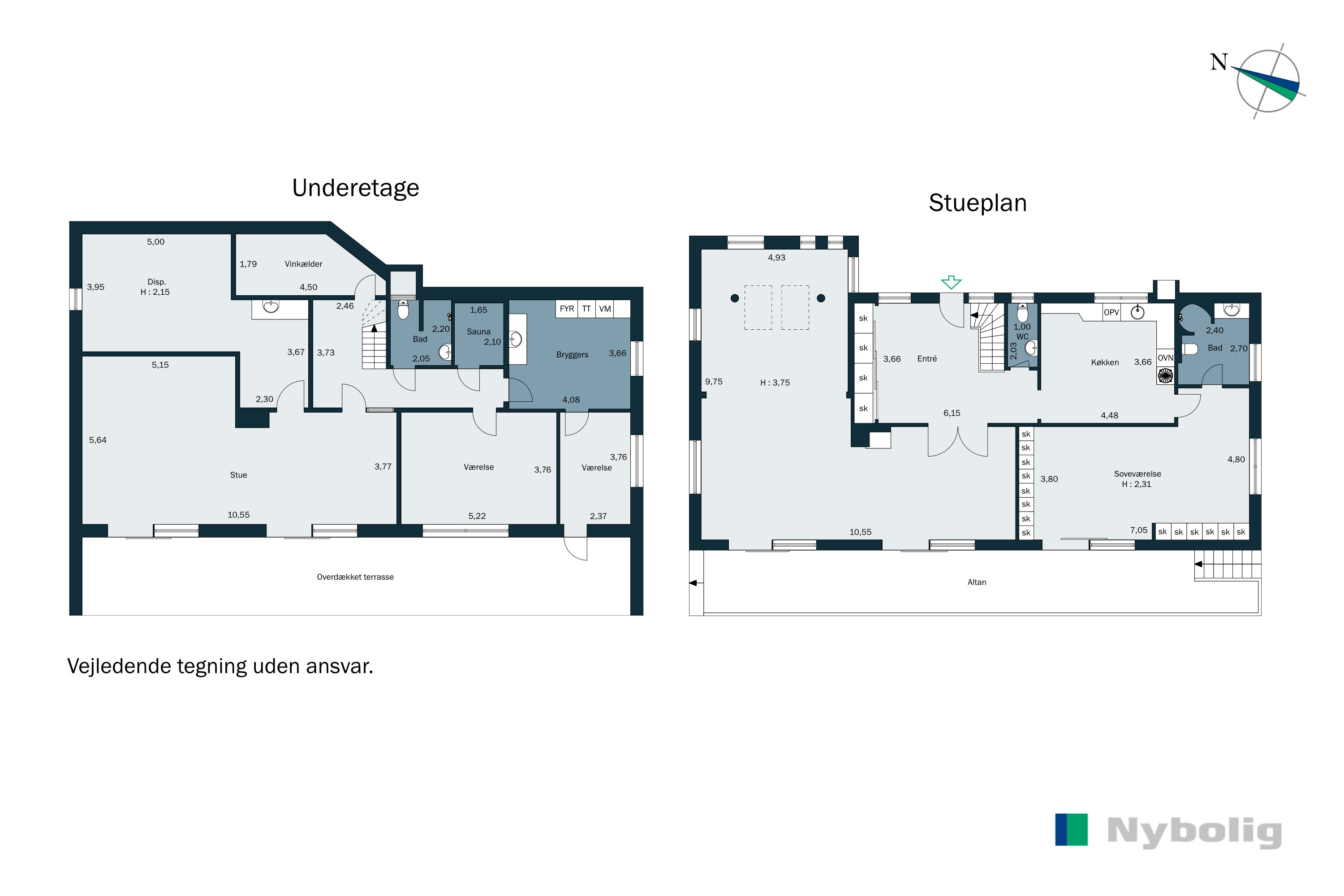 Plantegninger billede af Birkebakken 31, 2840 Holte