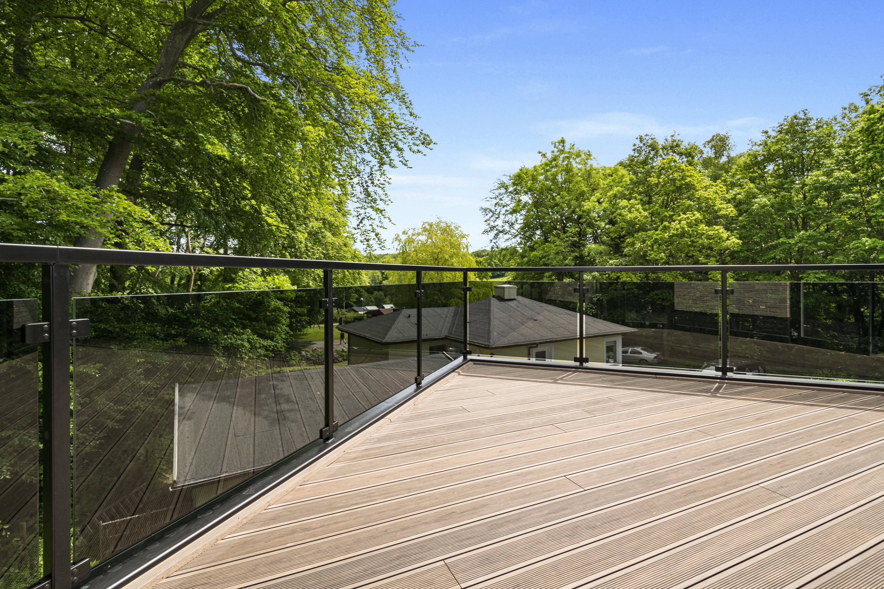 Fremhævet altan billede i fuldskærmstilstand. Billede af Østergade 21, 6330 Padborg