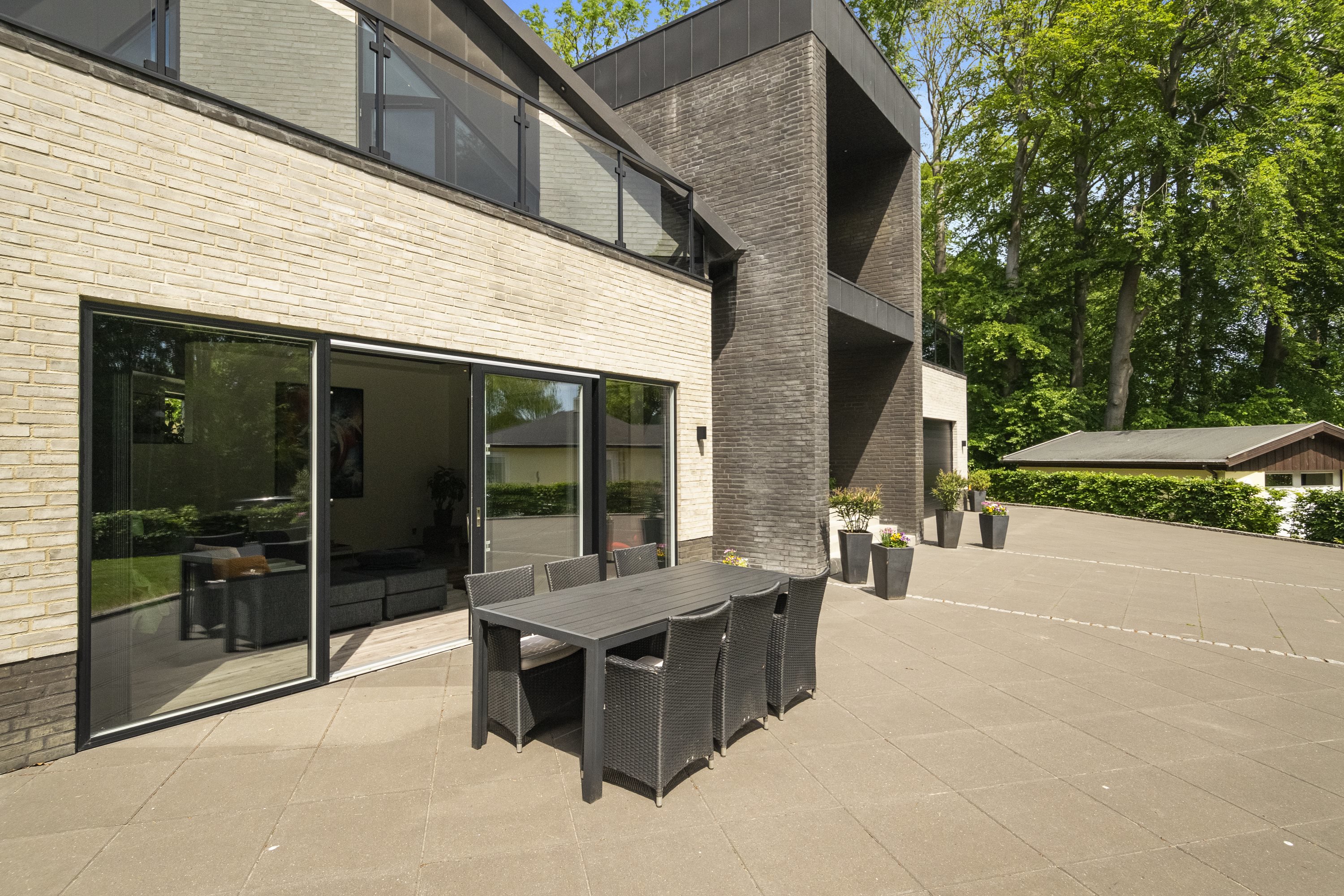 Fremhævet terrasse billede i fuldskærmstilstand. Billede af Østergade 21, 6330 Padborg