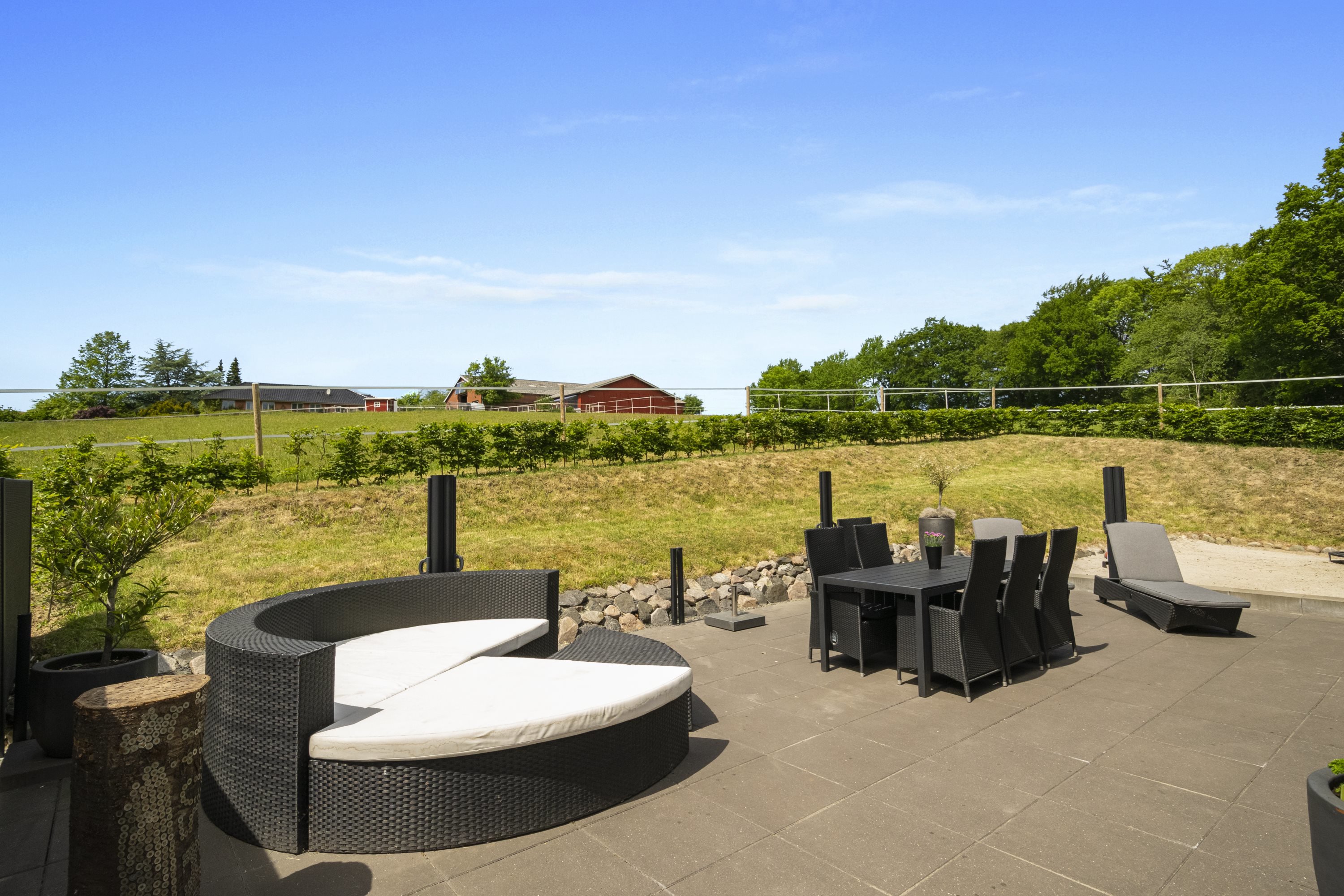 Fremhævet terrasse billede i fuldskærmstilstand. Billede af Østergade 21, 6330 Padborg