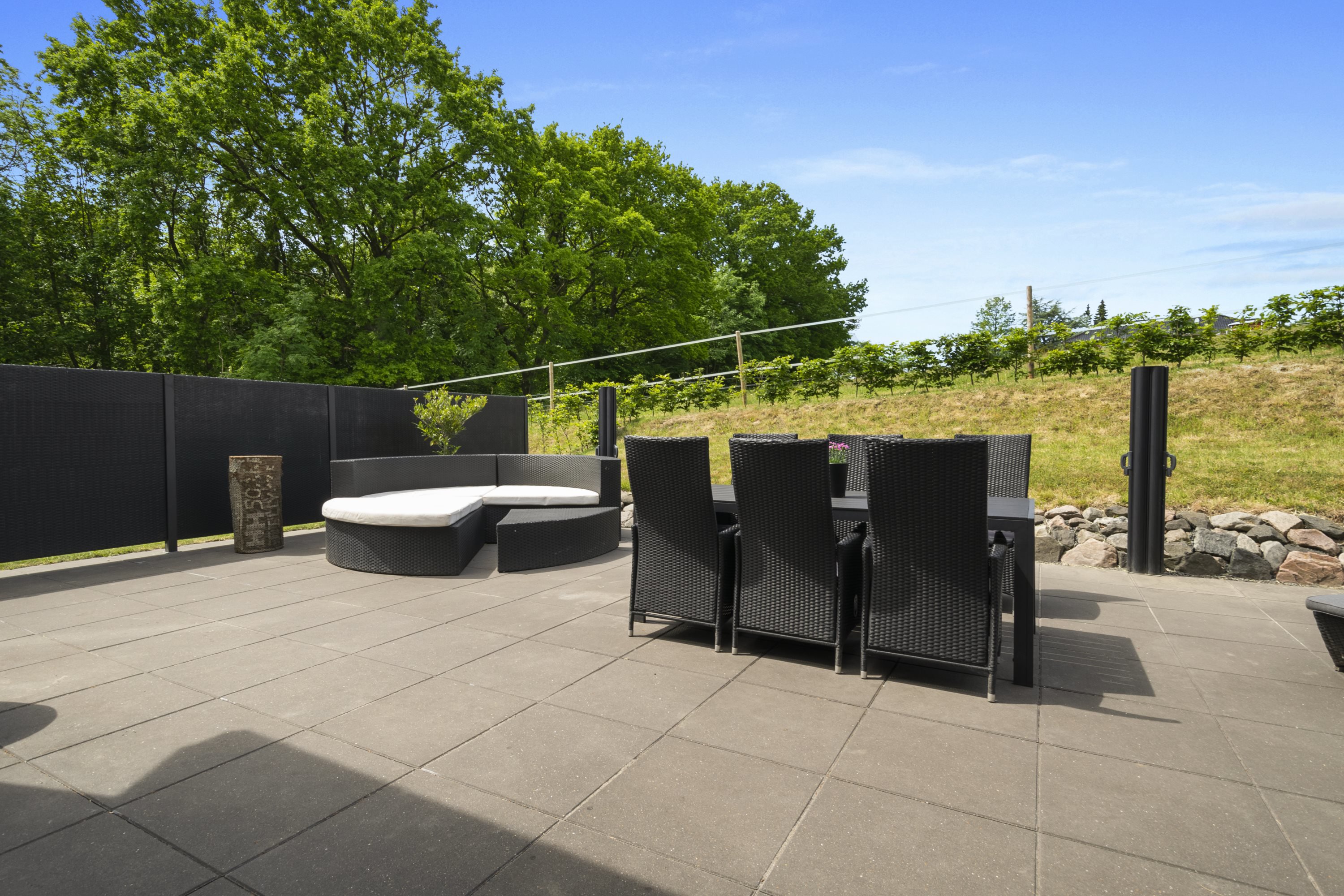 Fremhævet terrasse billede i fuldskærmstilstand. Billede af Østergade 21, 6330 Padborg