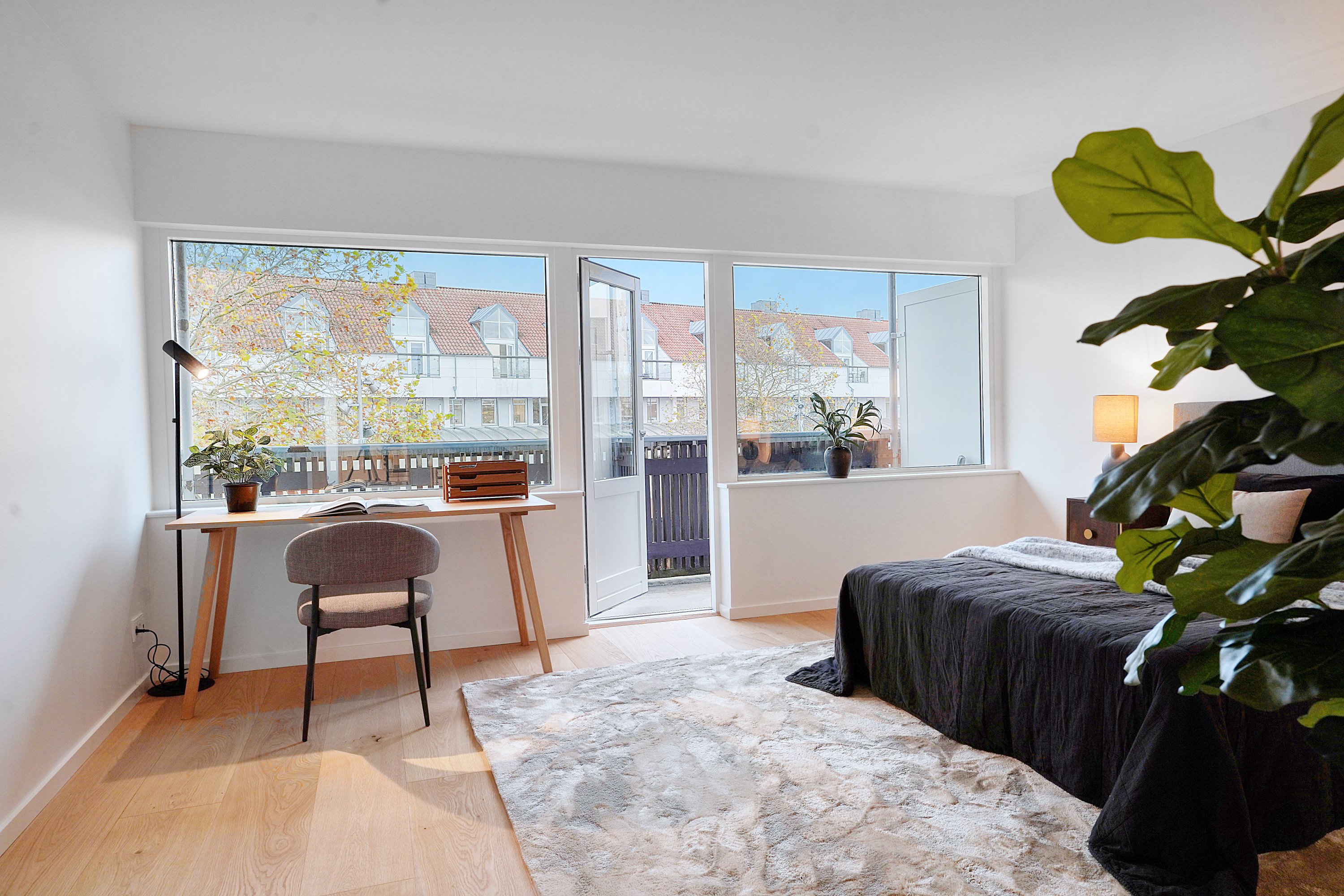 Fremhævet værelse billede i fuldskærmstilstand. Billede af Bymidten 37, 1. a., 3500 Værløse