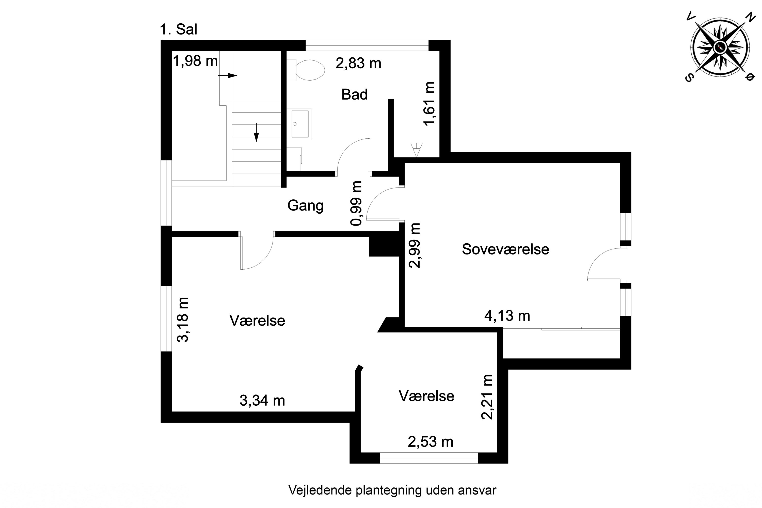 Plantegninger billede af Vibekevej 13, Dyrup, 5250 Odense SV