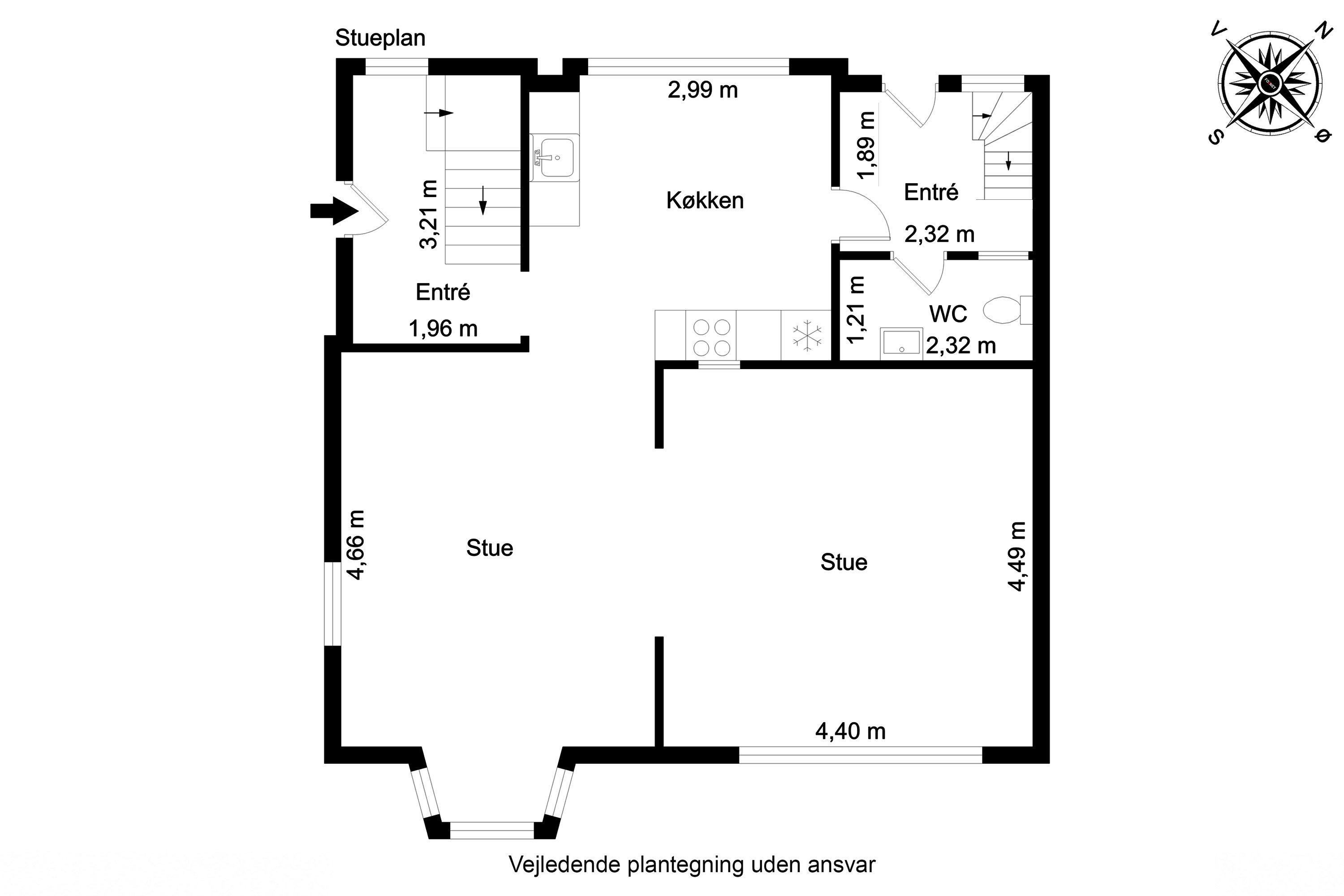 Plantegninger billede af Vibekevej 13, Dyrup, 5250 Odense SV