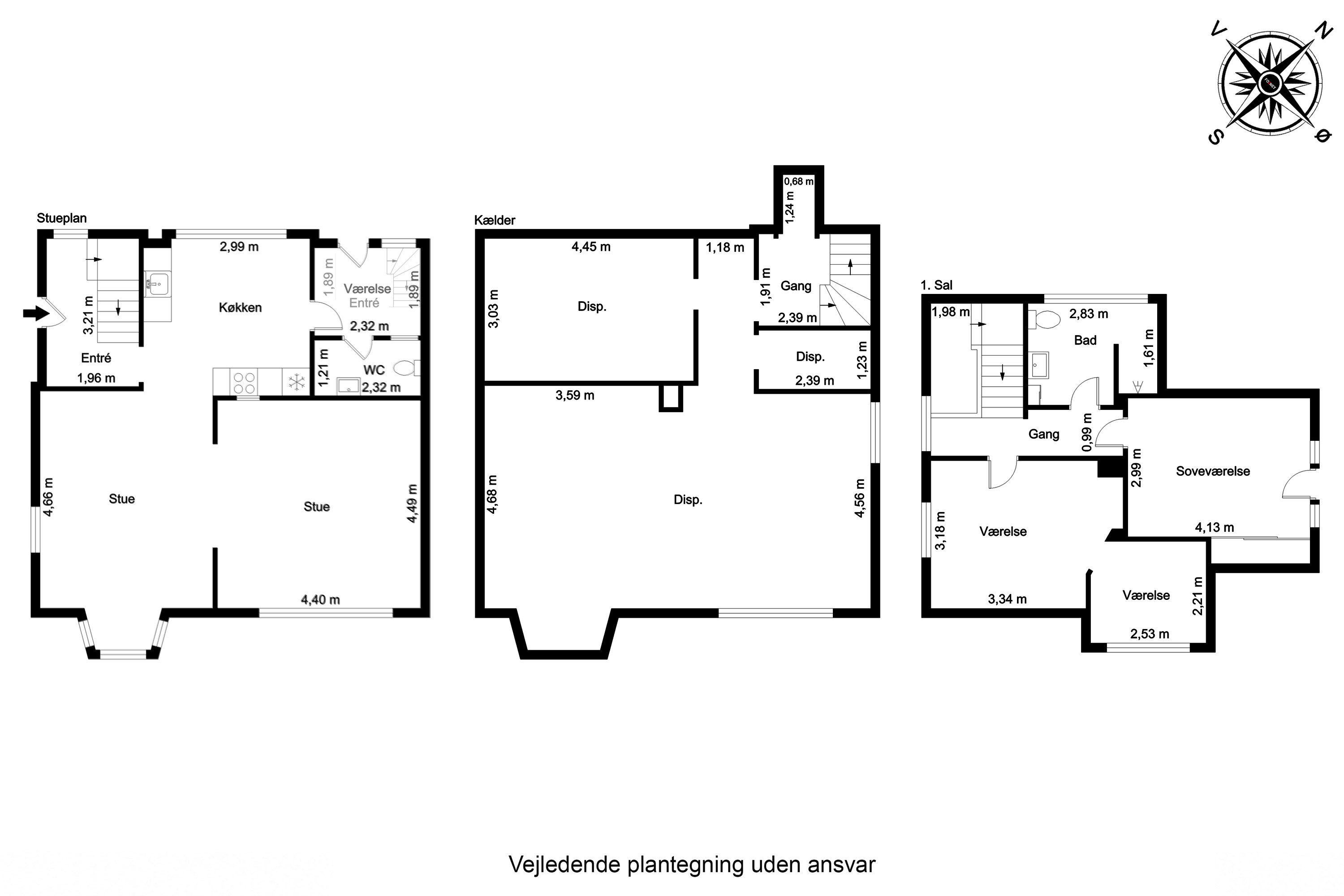Plantegninger billede af Vibekevej 13, Dyrup, 5250 Odense SV
