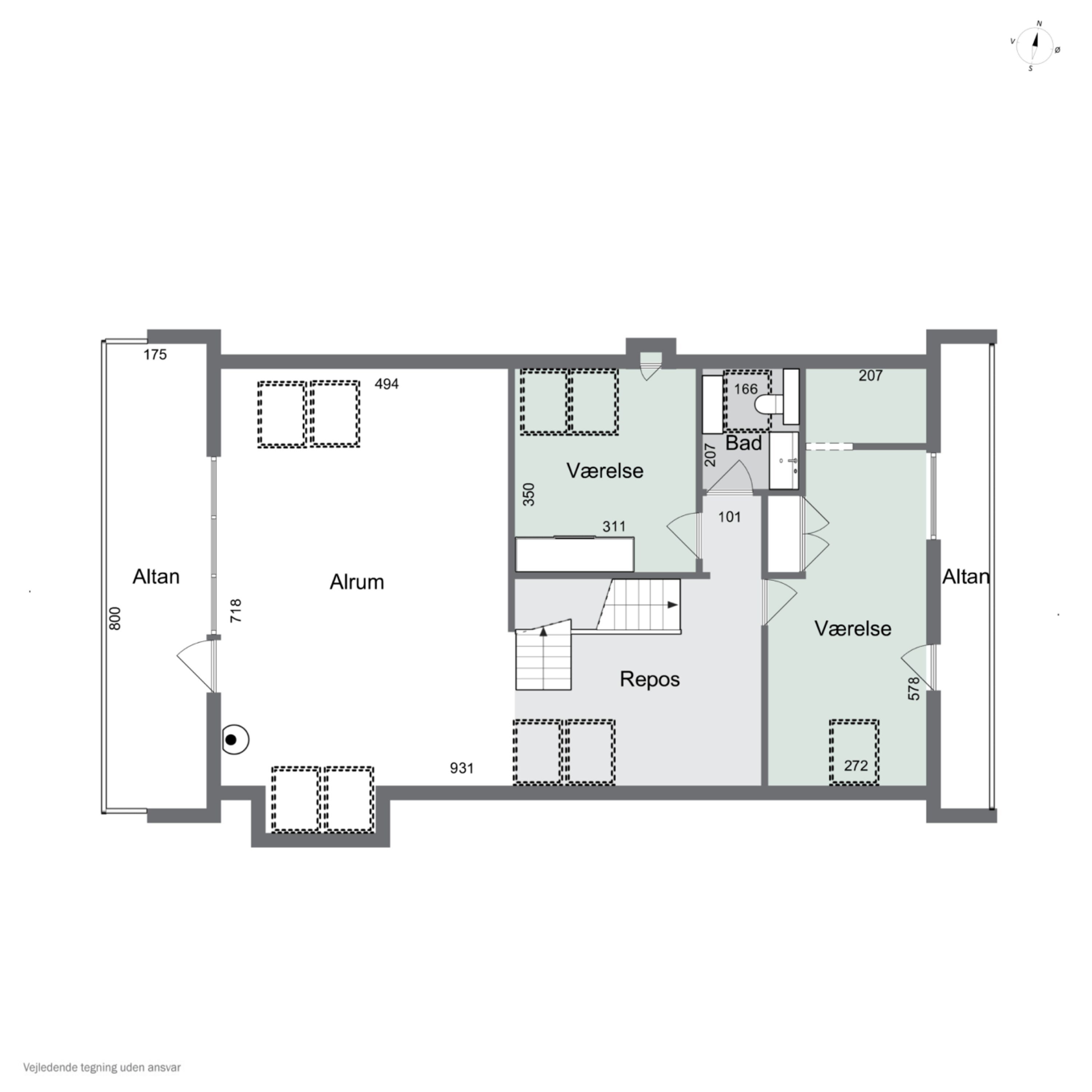 Plantegninger billede af Hirsevej 21, 4040 Jyllinge
