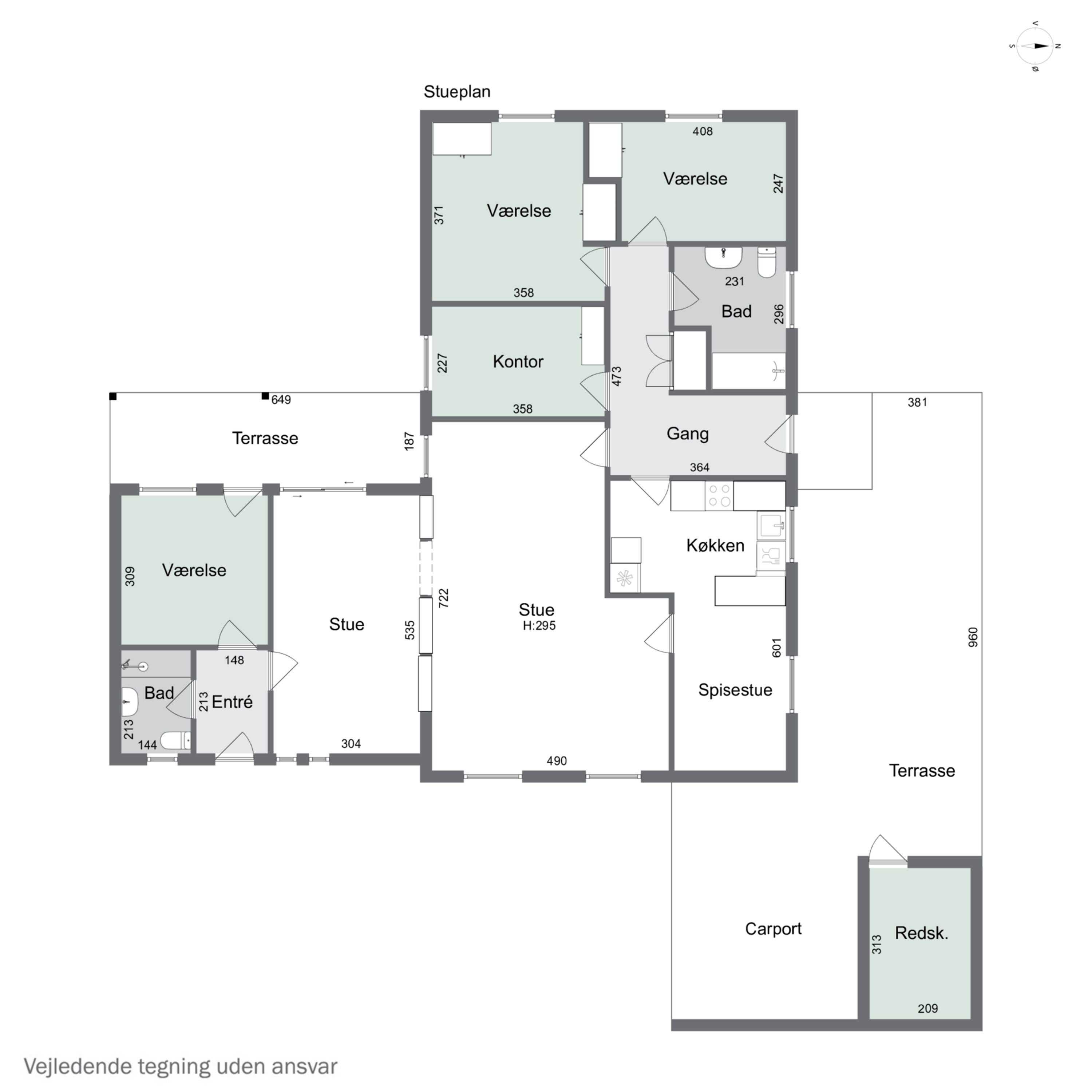 Plantegninger billede af Ølunden 9, 5330 Munkebo