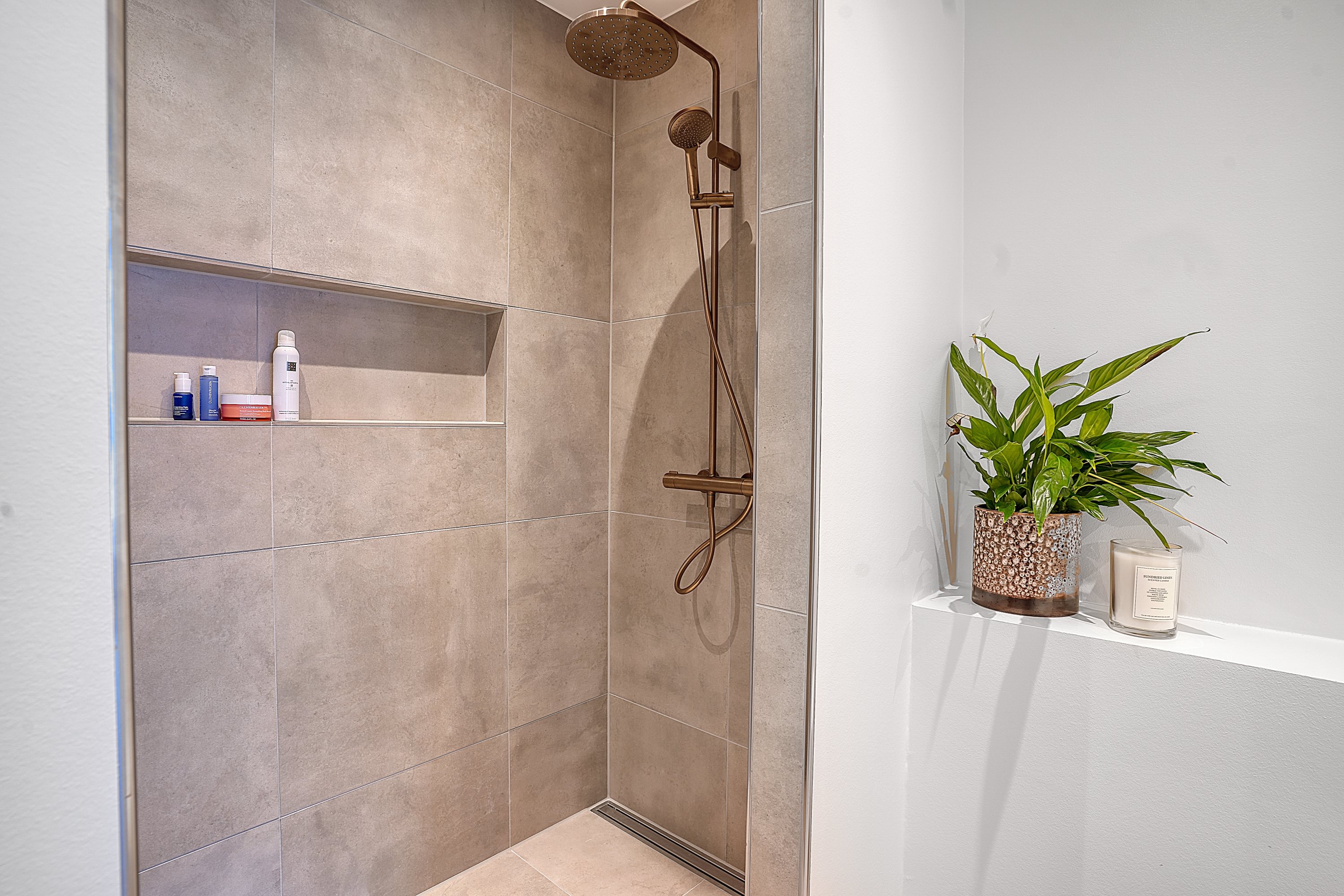 Fremhævet badeværelse billede i fuldskærmstilstand. Billede af Kræmmervej 3, 3100 Hornbæk