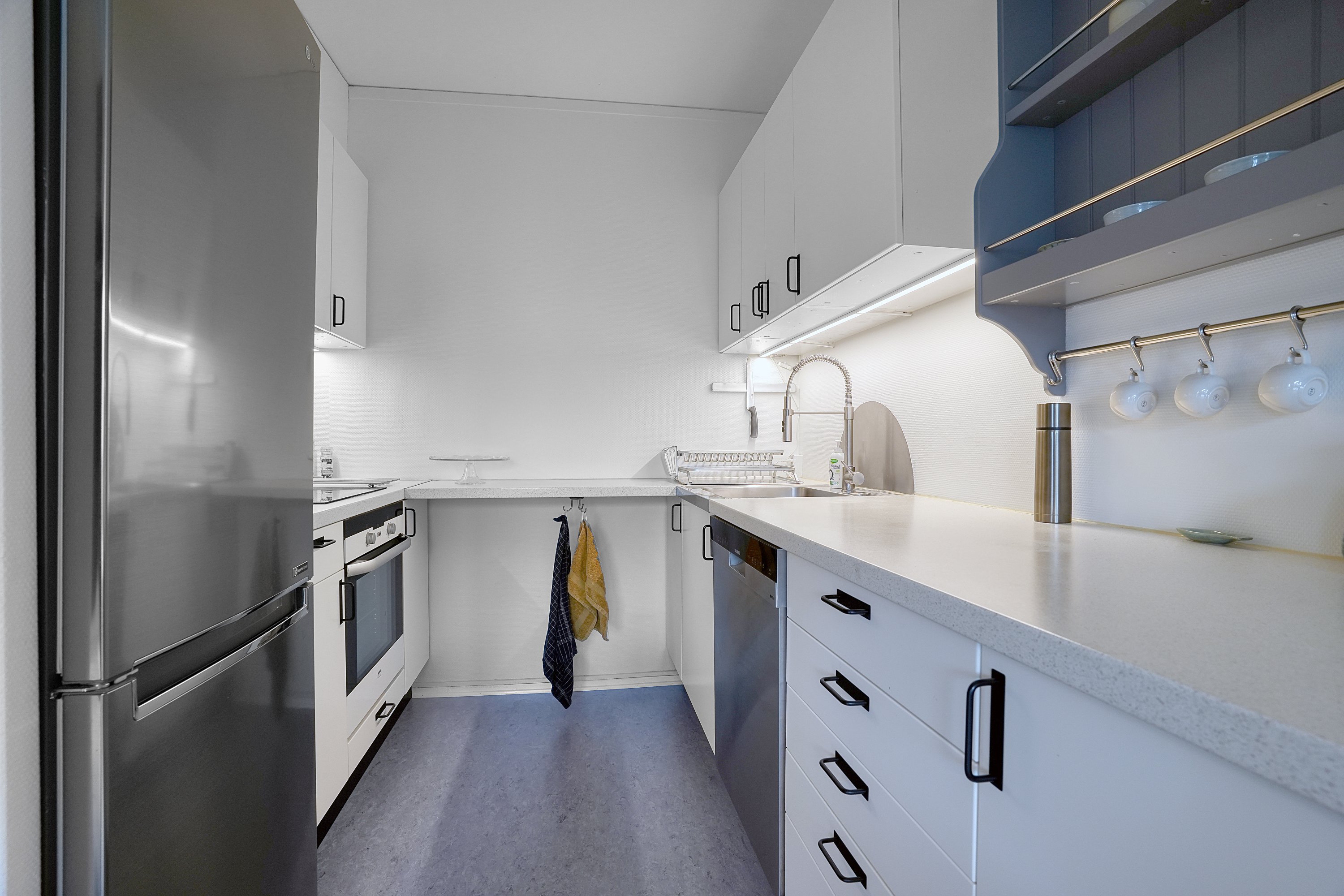 Miniaturebillede 2: køkken. Billede af Teglgårdsvej 915, 1. th., 3050 Humlebæk